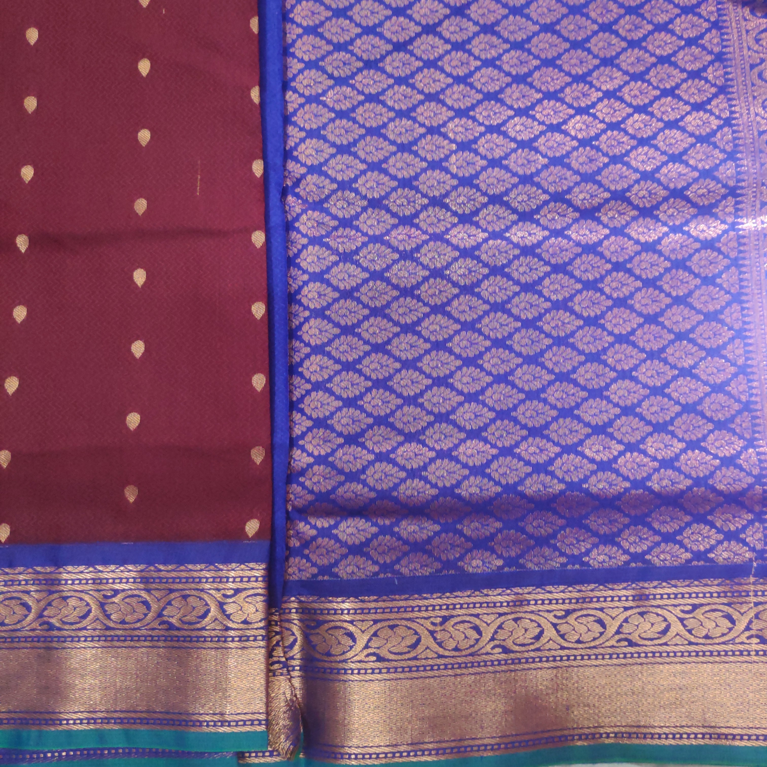 Akshaya cotton 10.25 yards madisar