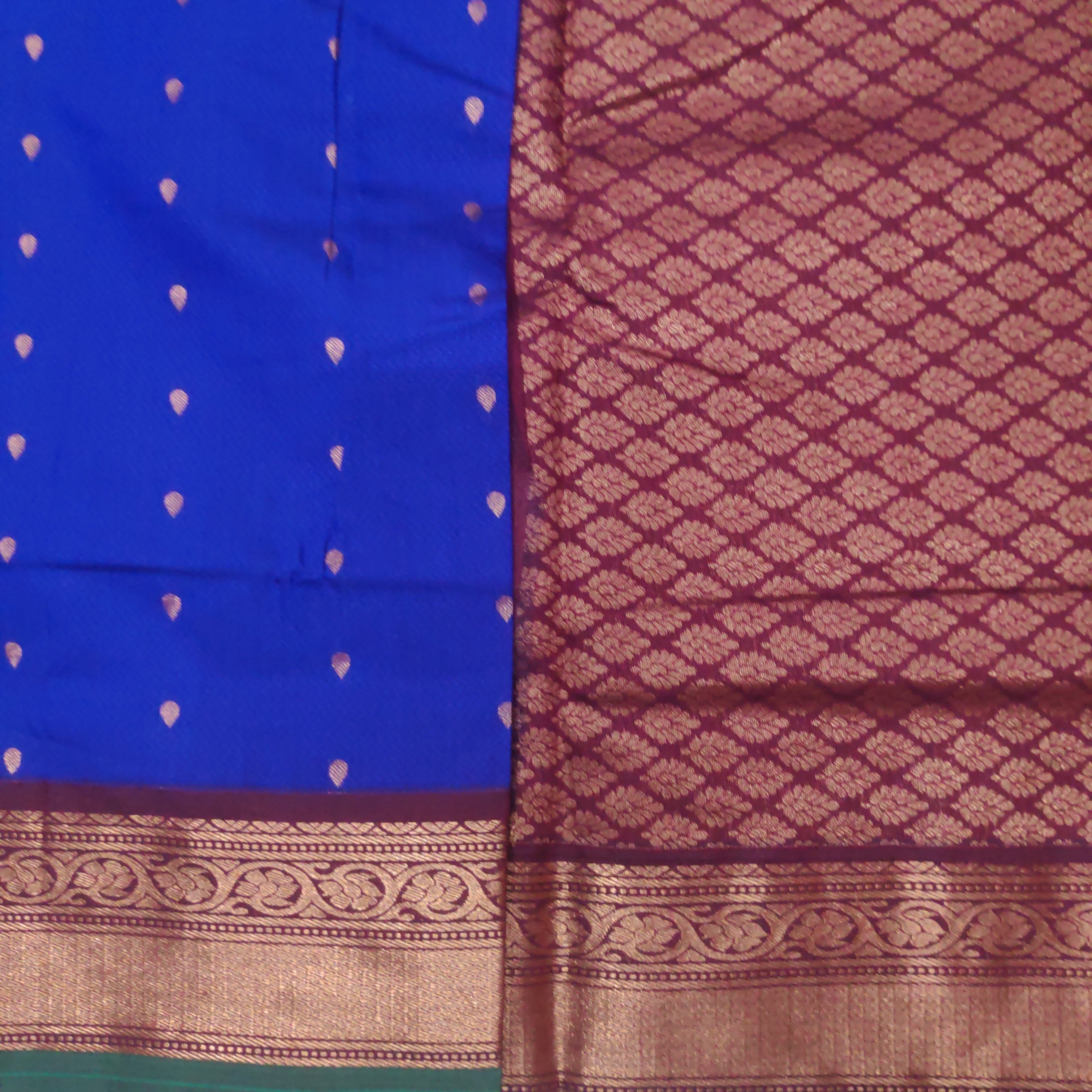 Akshaya cotton 10.25 yards madisar
