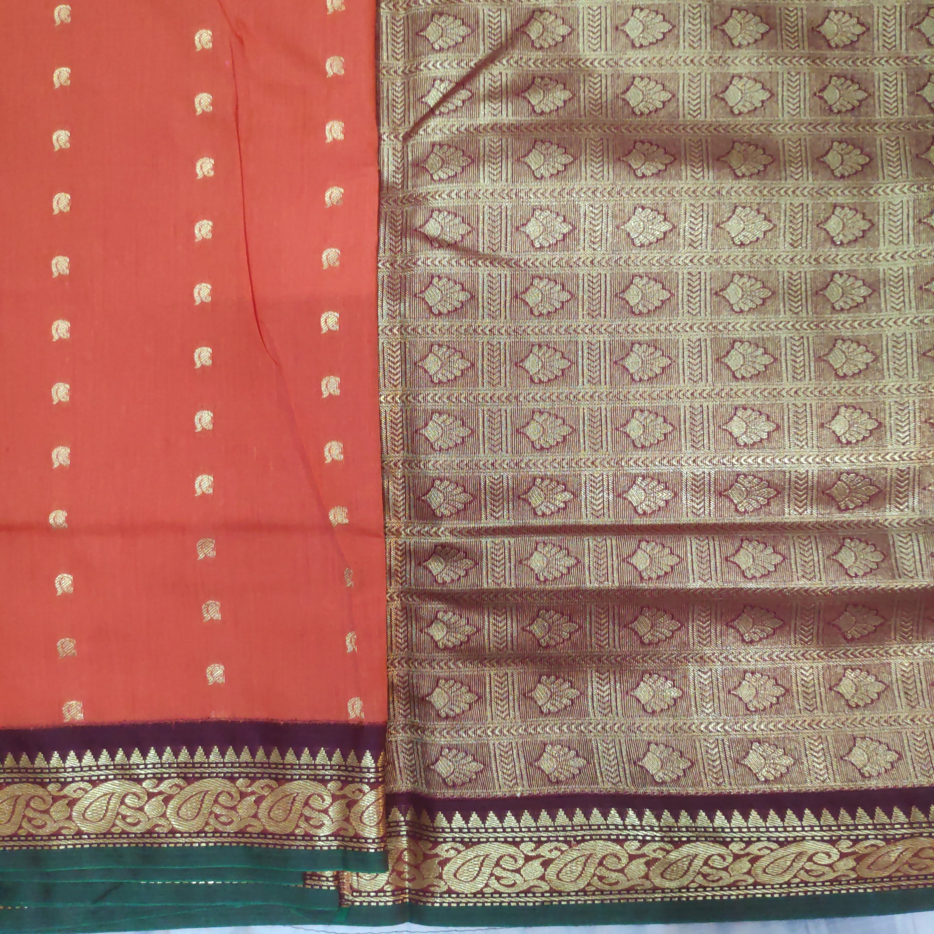 Akshaya cotton 10.25 yards madisar