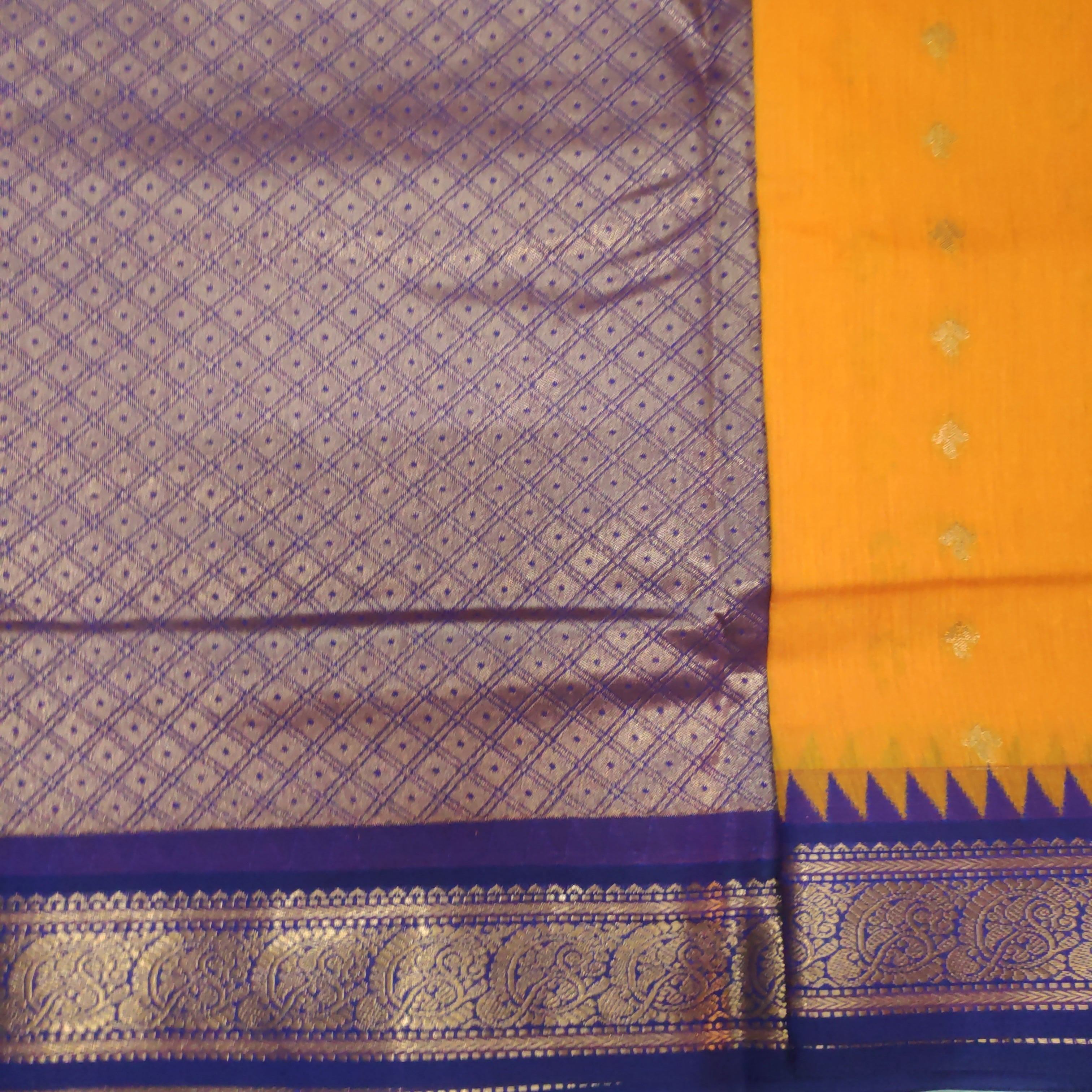 Akshaya cotton 10.25 yards madisar