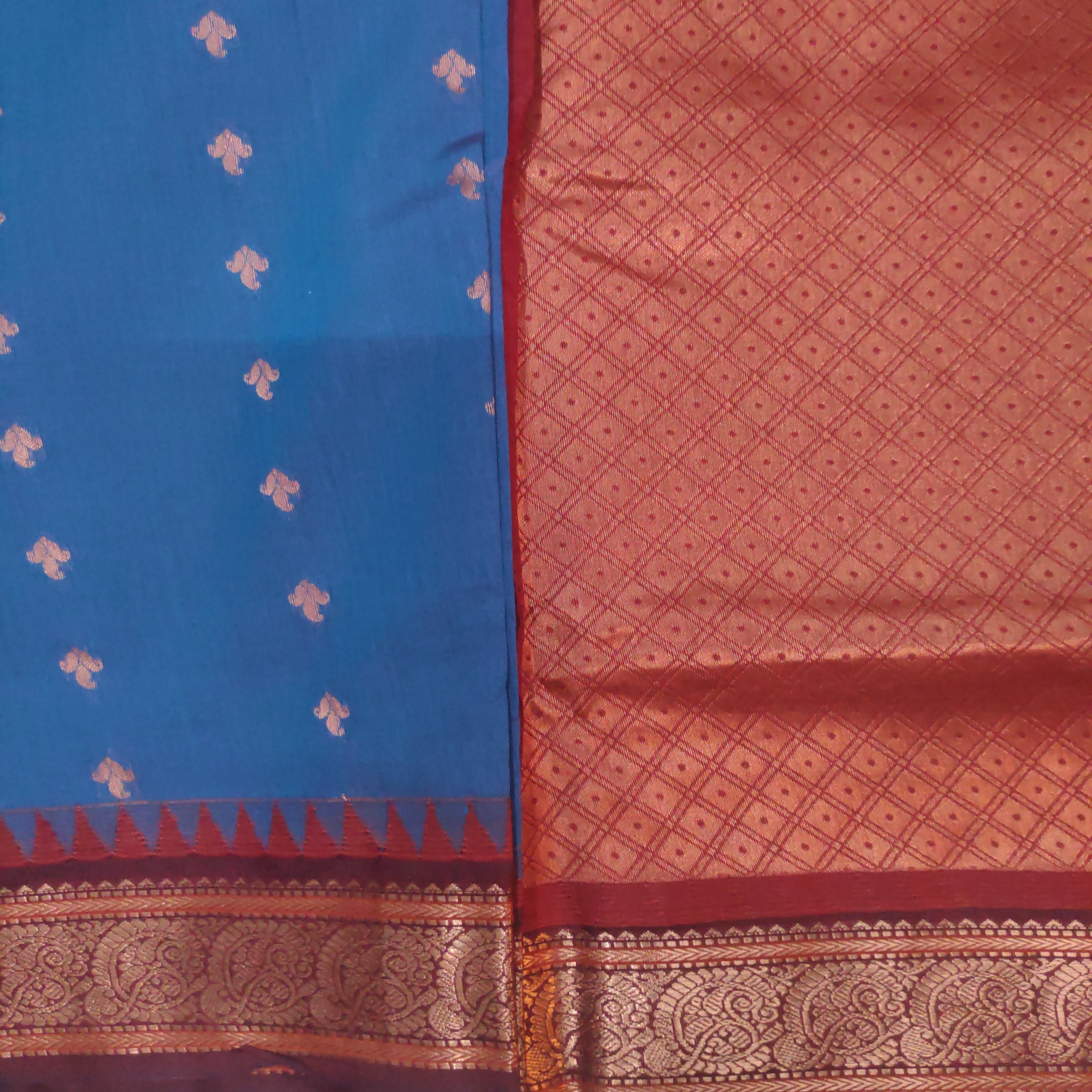 Akshaya cotton 10.25 yards madisar