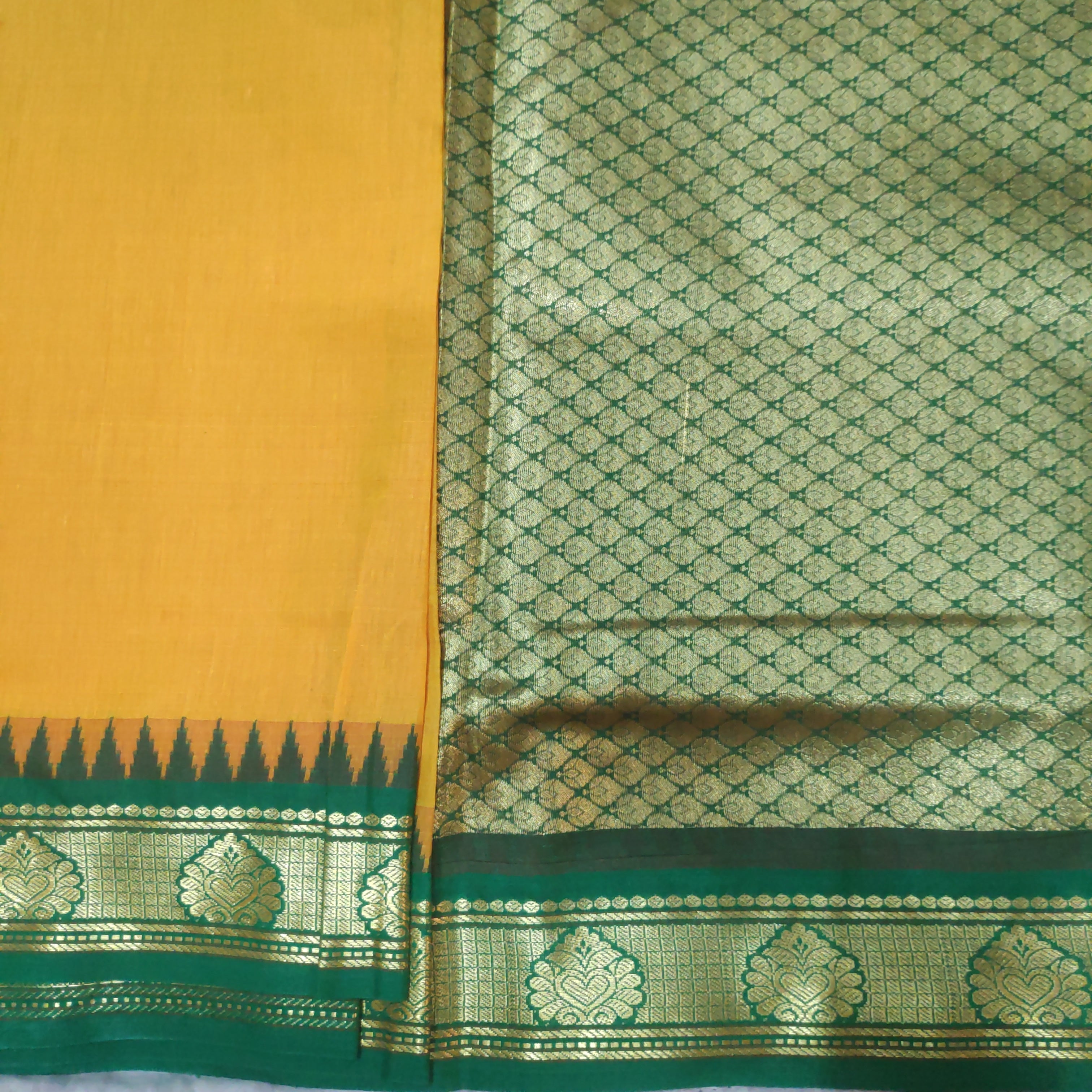 Akshaya cotton 10.25 yards madisar