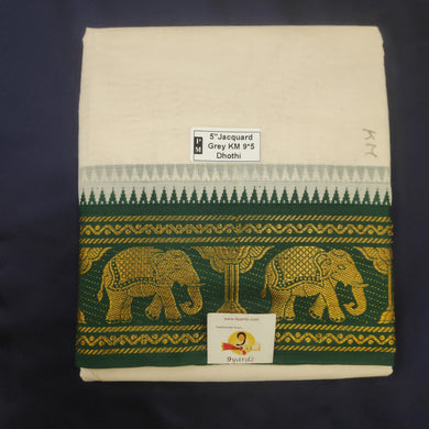 Cotton Dhothi 9*5 kanchi mundhi