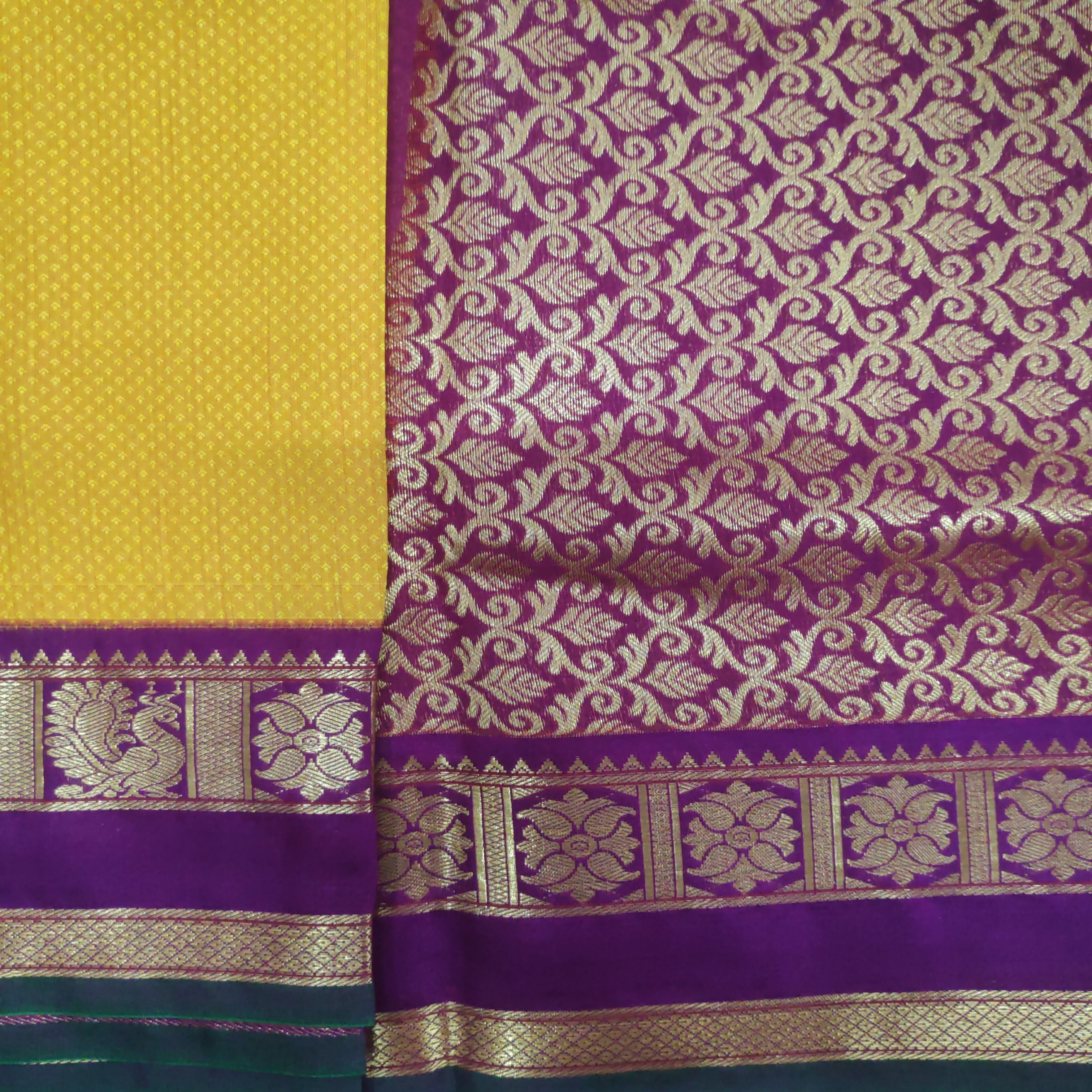 Akshaya cotton 10.25 yards madisar