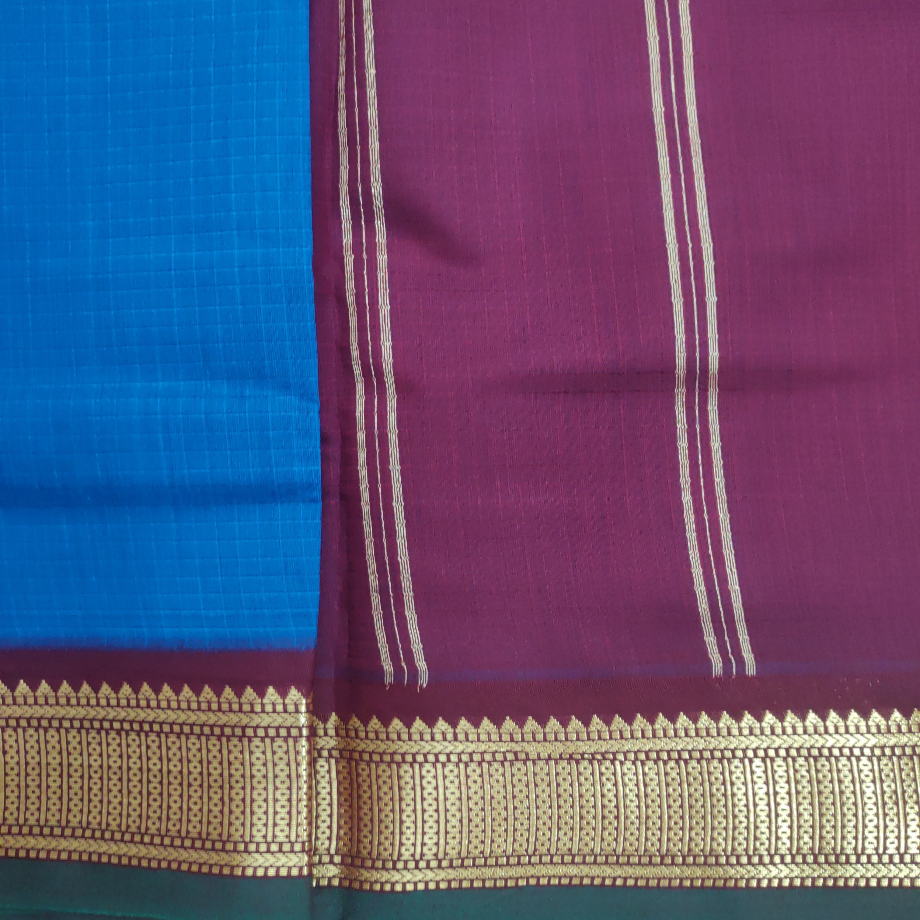 Akshaya cotton 10.25 yards madisar