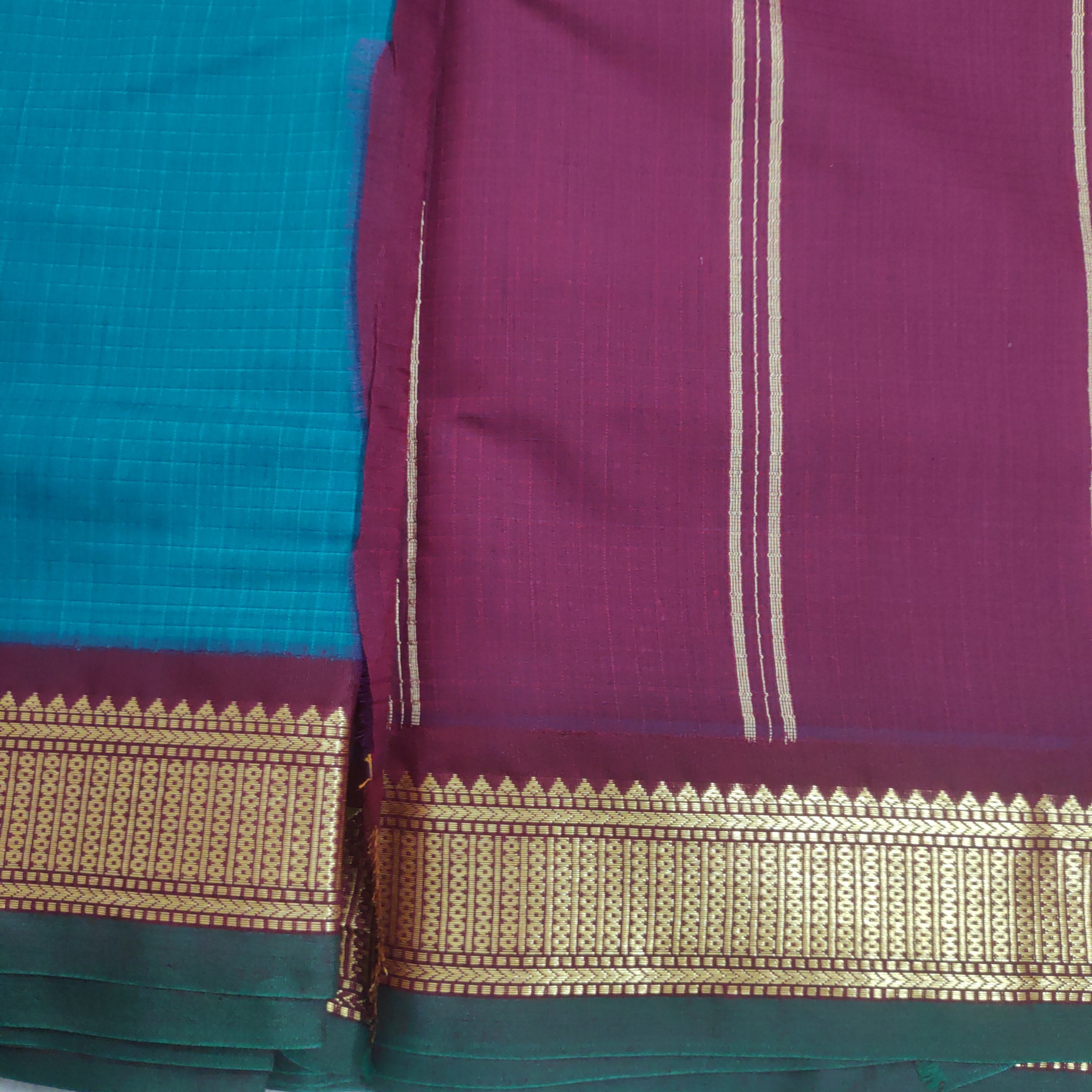 Akshaya cotton 10.25 yards madisar