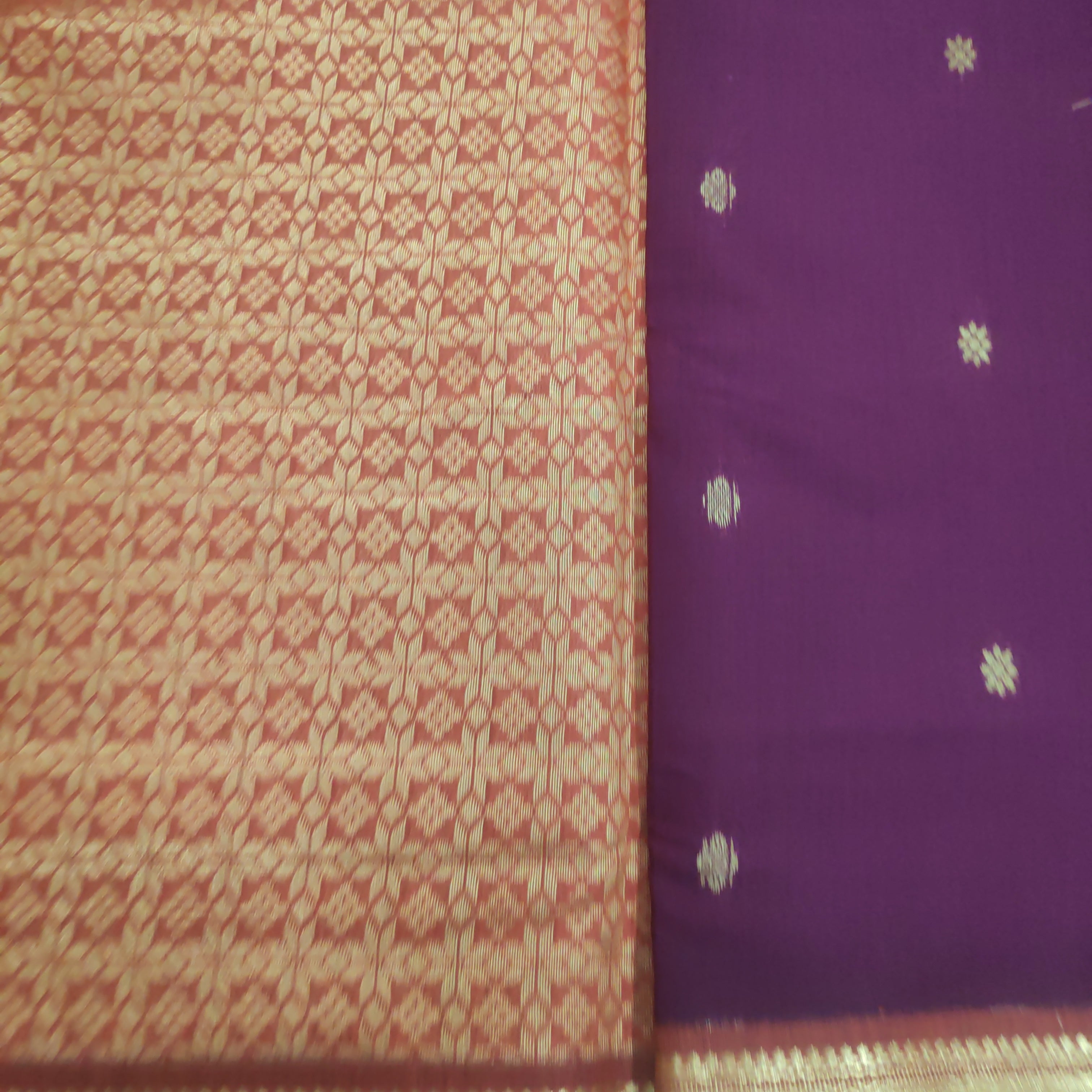 Akshaya cotton 10.25 yards madisar