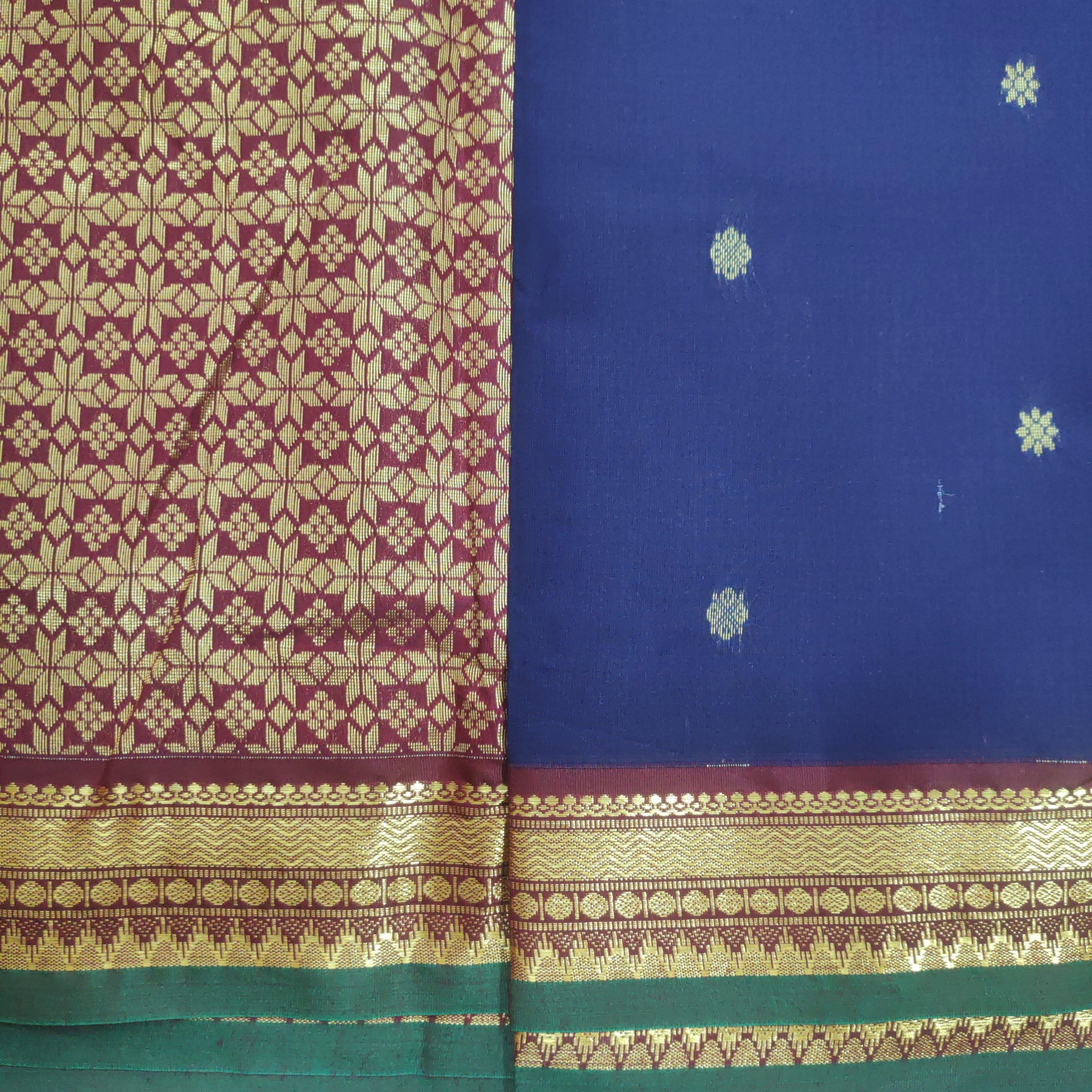 Akshaya cotton 10.25 yards madisar