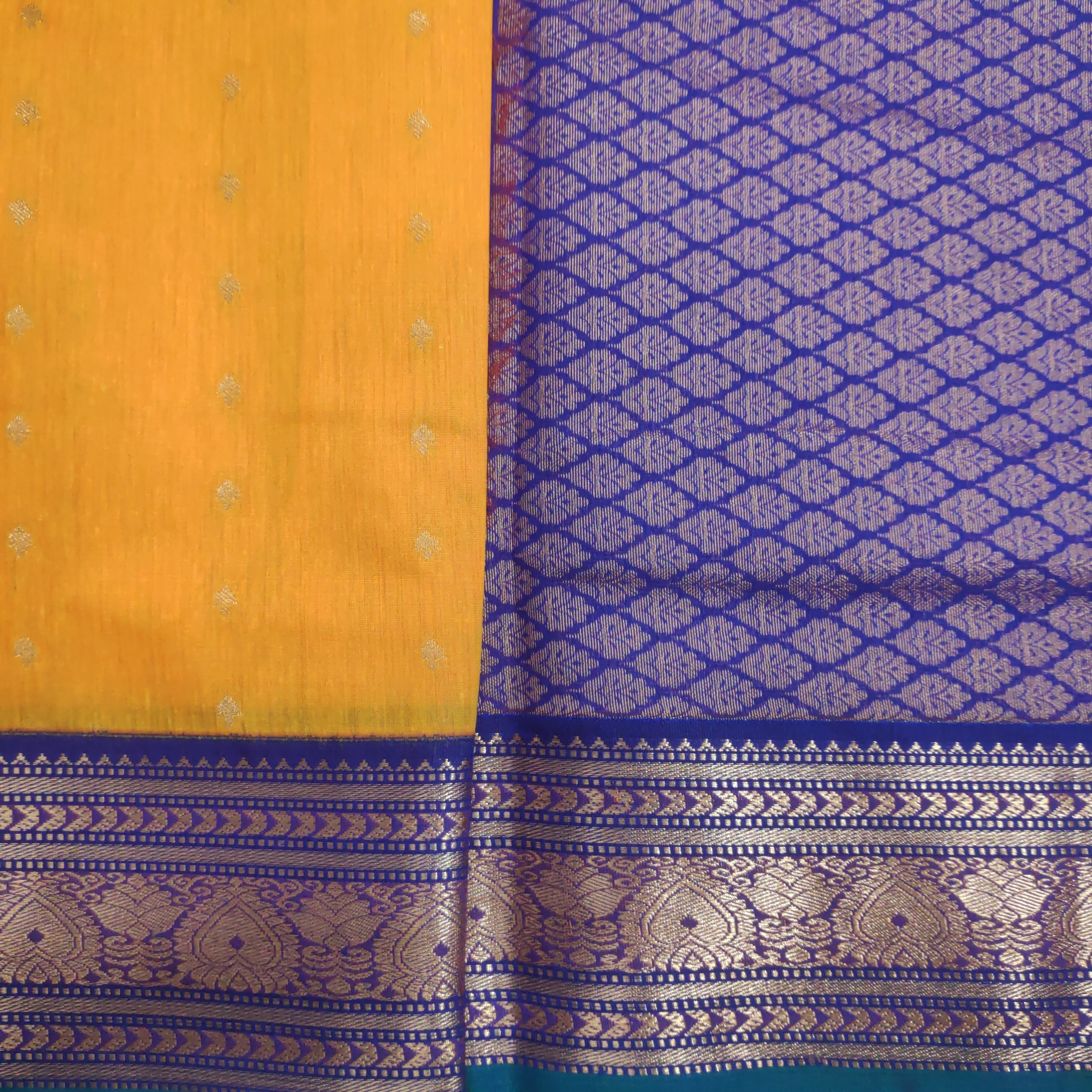 Akshaya cotton 10.25 yards madisar