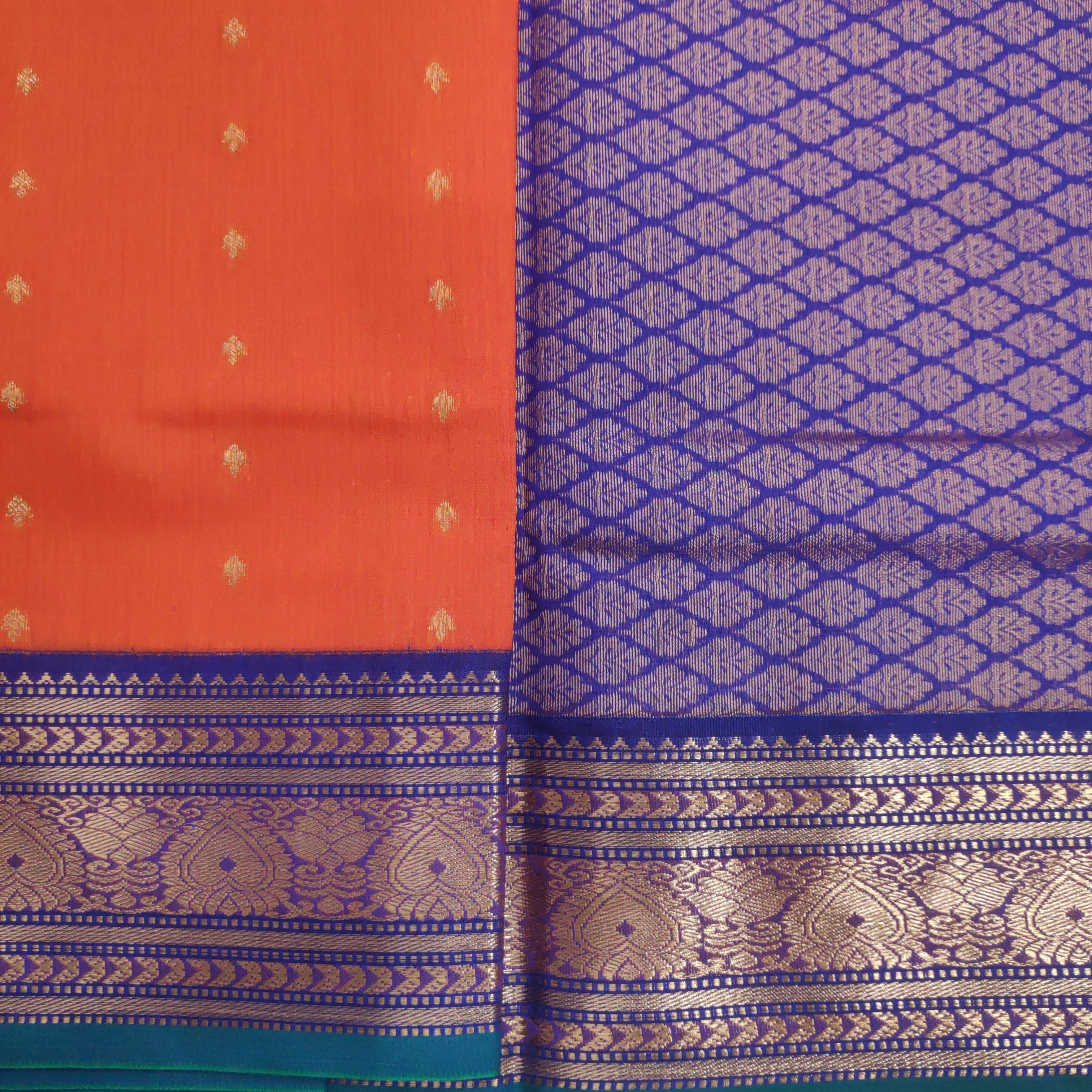 Akshaya cotton 10.25 yards madisar