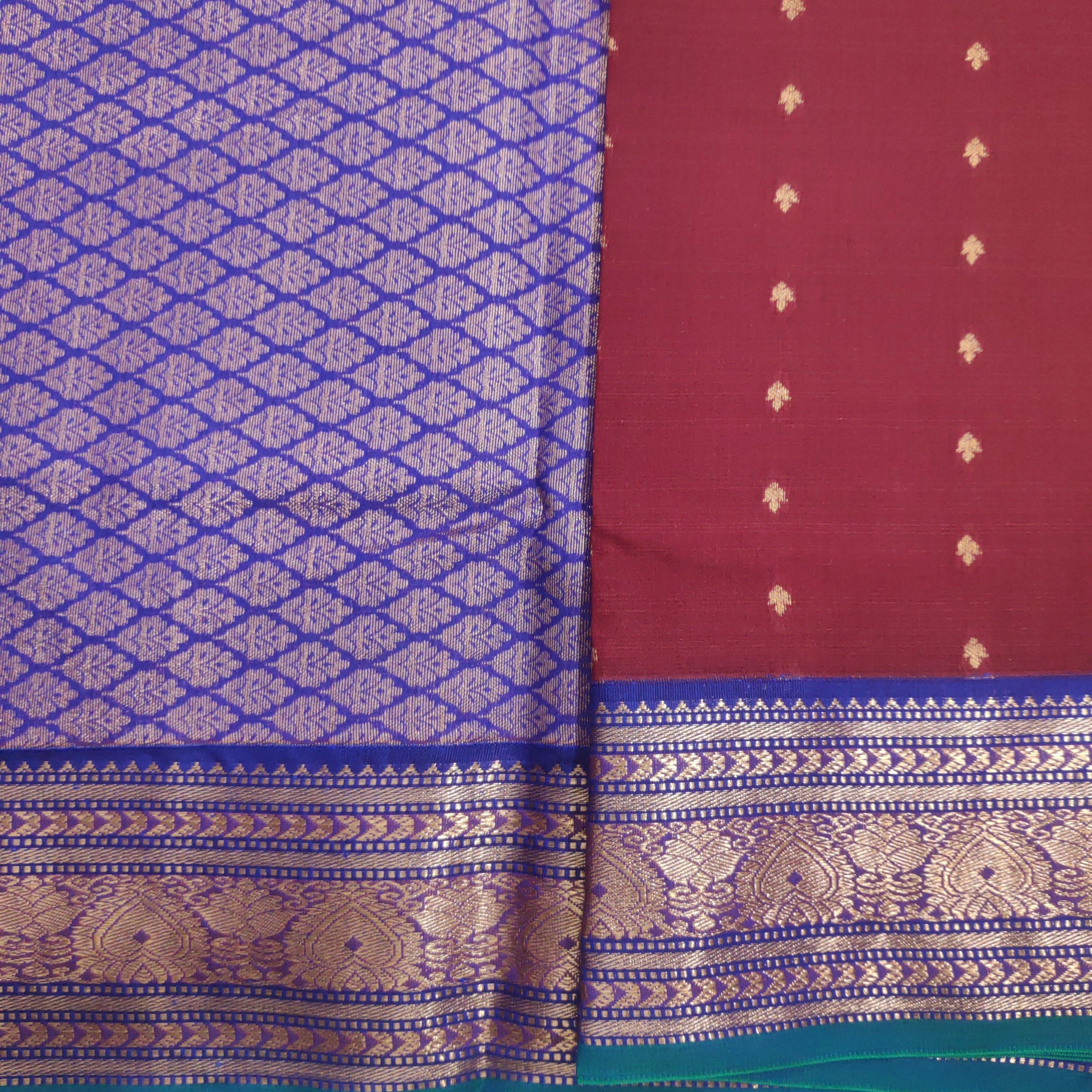 Akshaya cotton 10.25 yards madisar