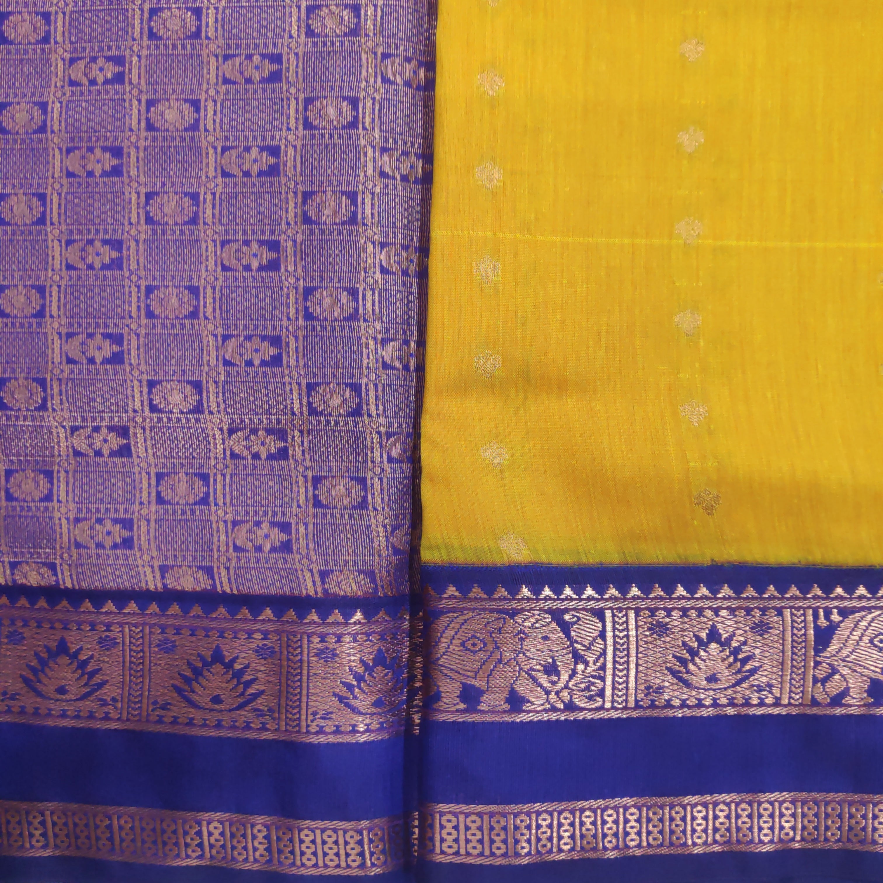 Akshaya cotton 10.25 yards madisar