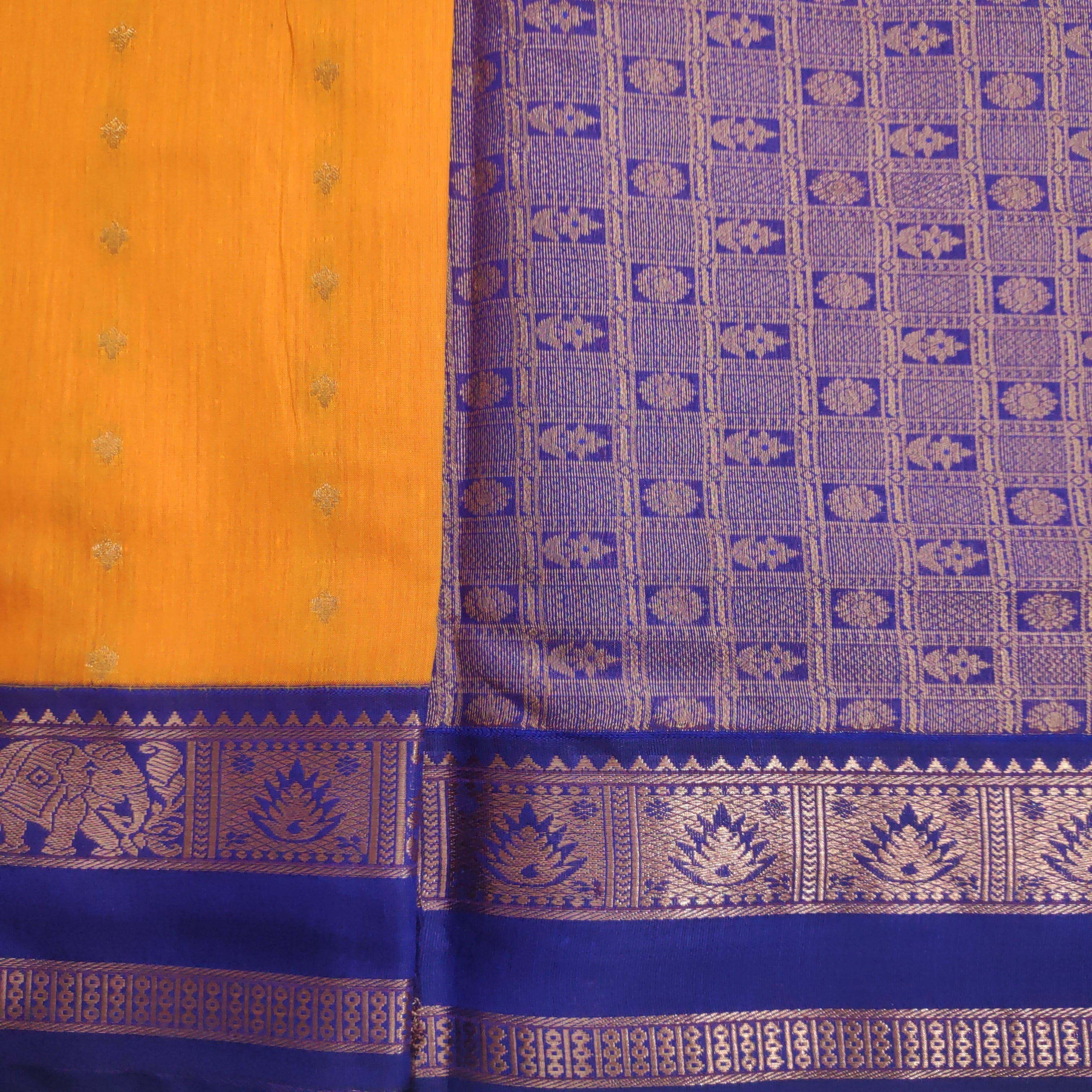 Akshaya cotton 10.25 yards madisar