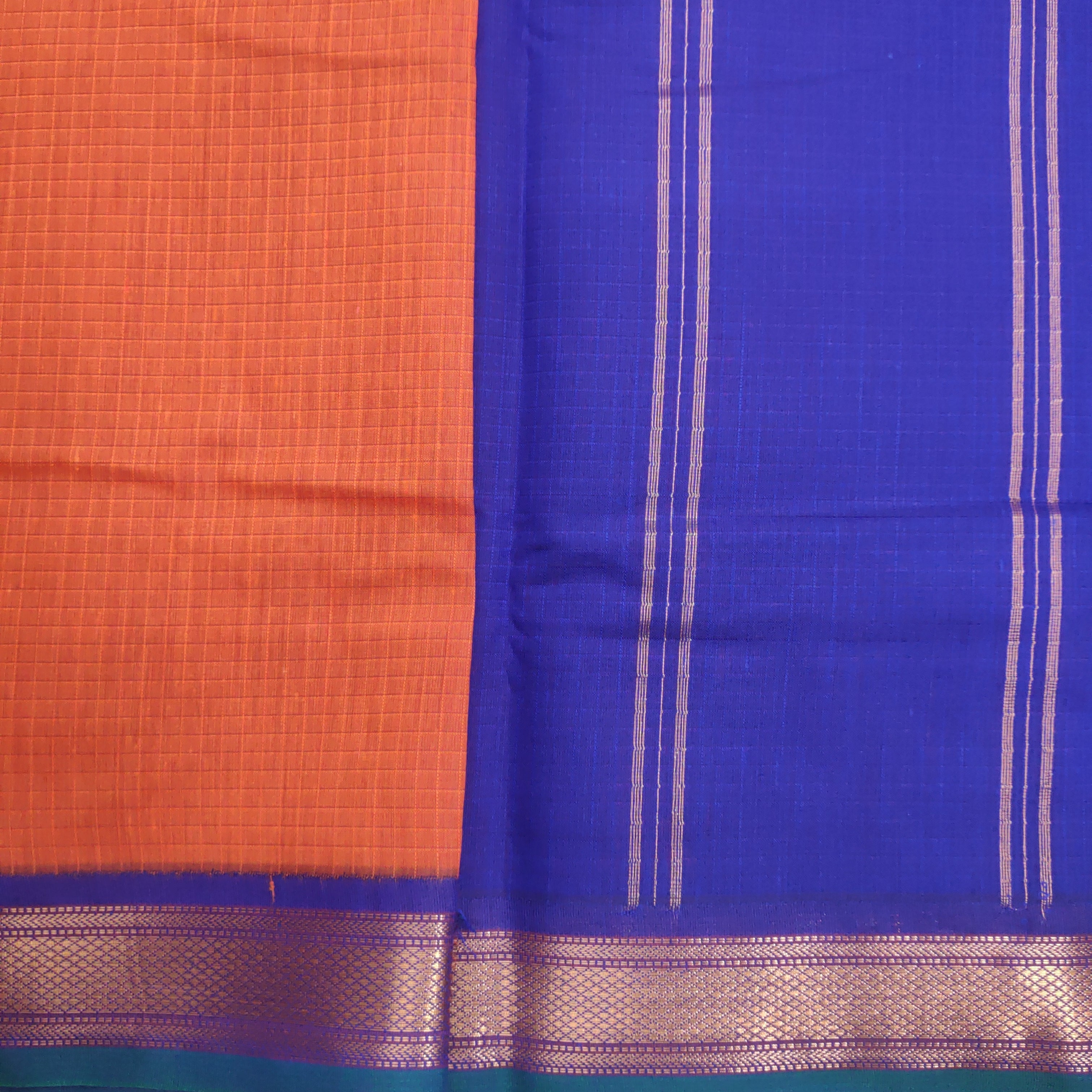 Akshaya cotton 10.25 yards madisar