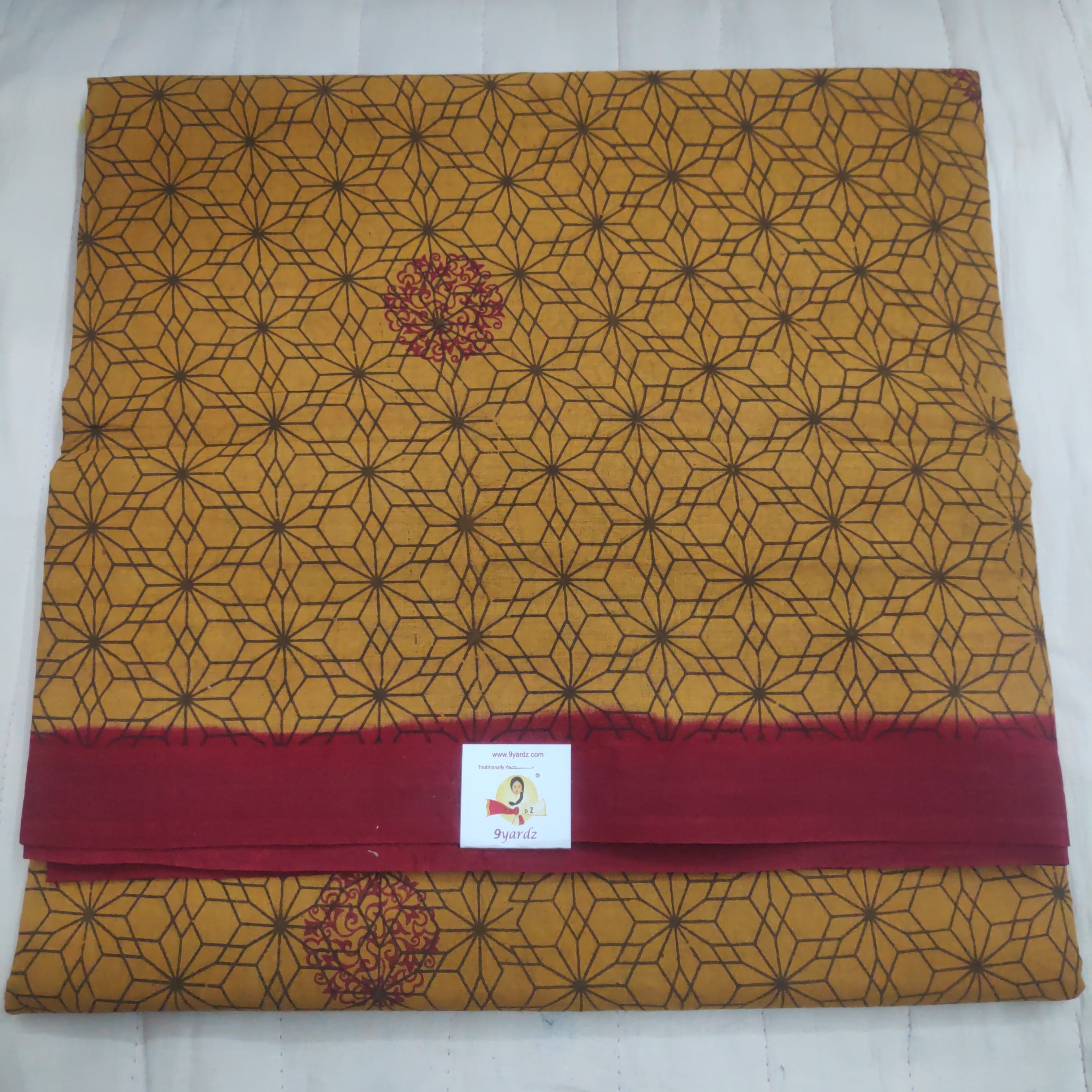 Sungudi cotton 10.5 yards madisar