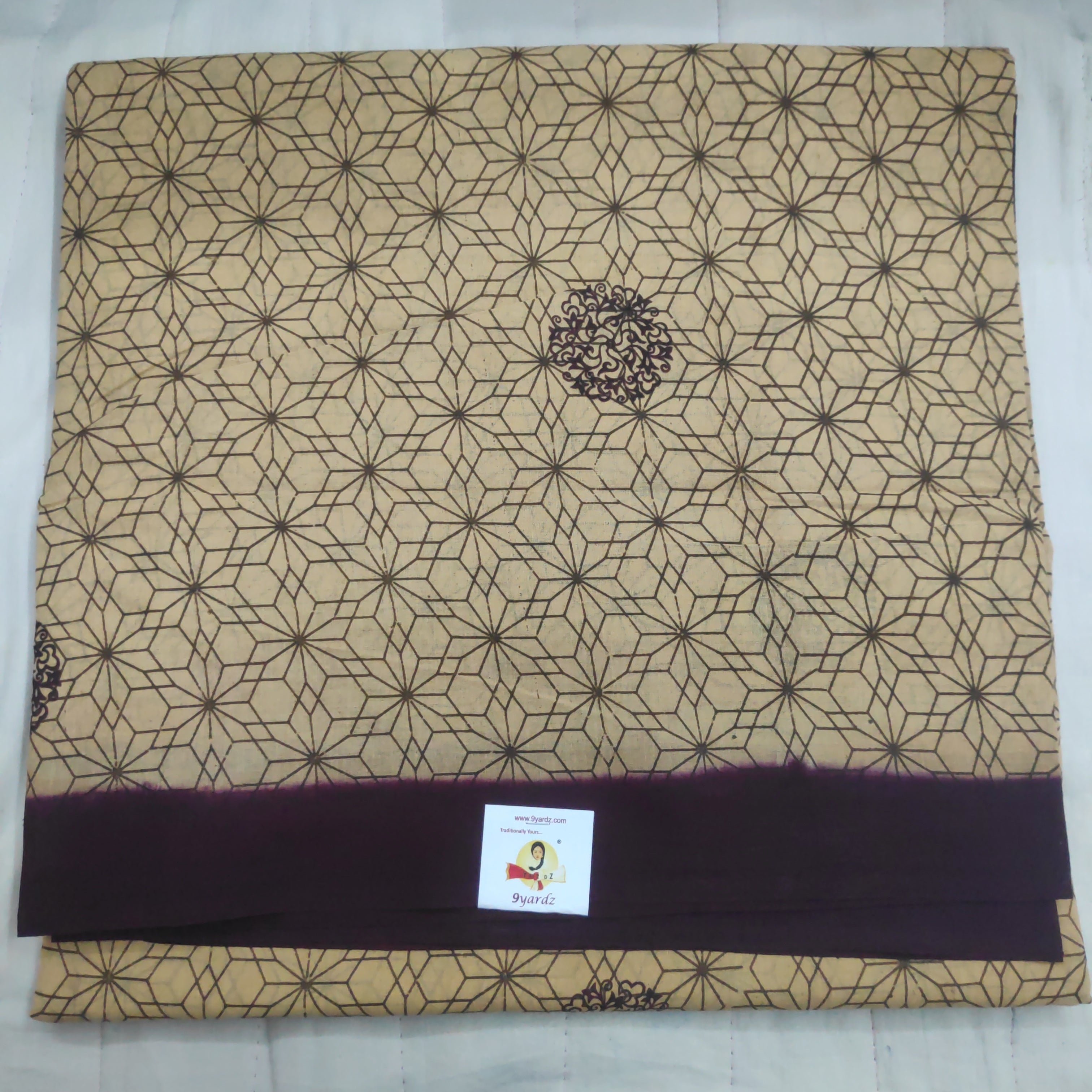 Sungudi cotton 10.5 yards madisar