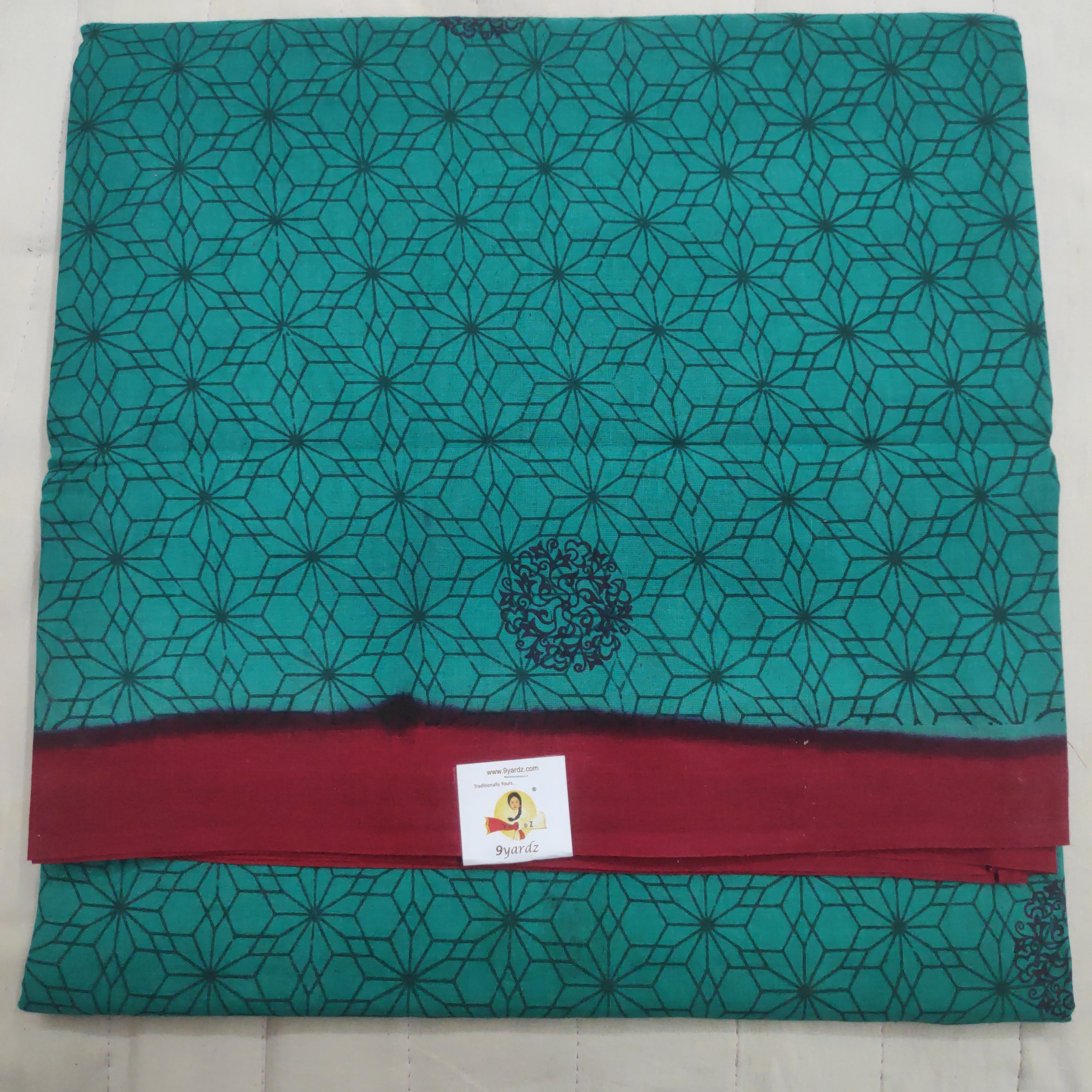 Sungudi cotton 10.5 yards madisar