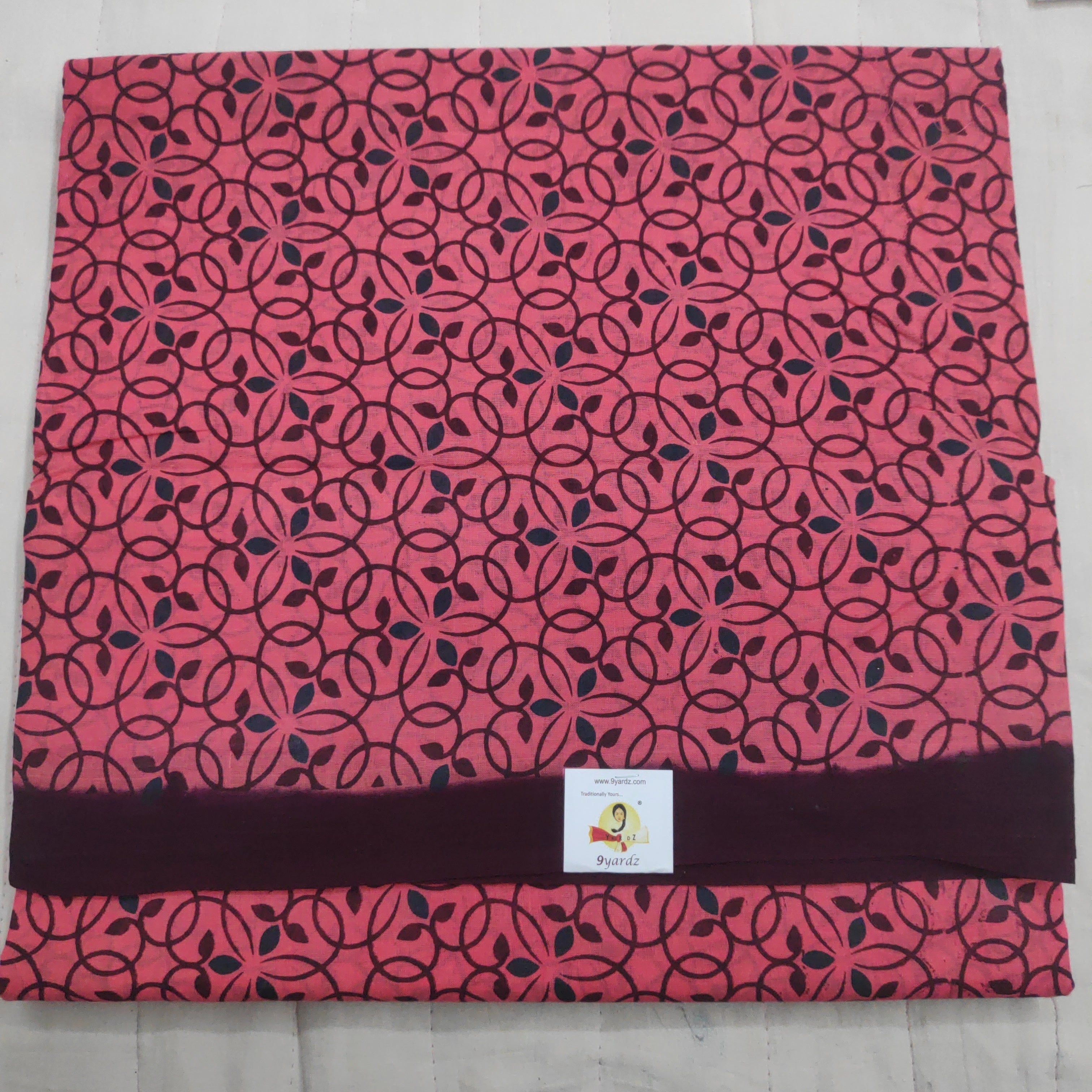 Sungudi cotton 10.5 yards madisar