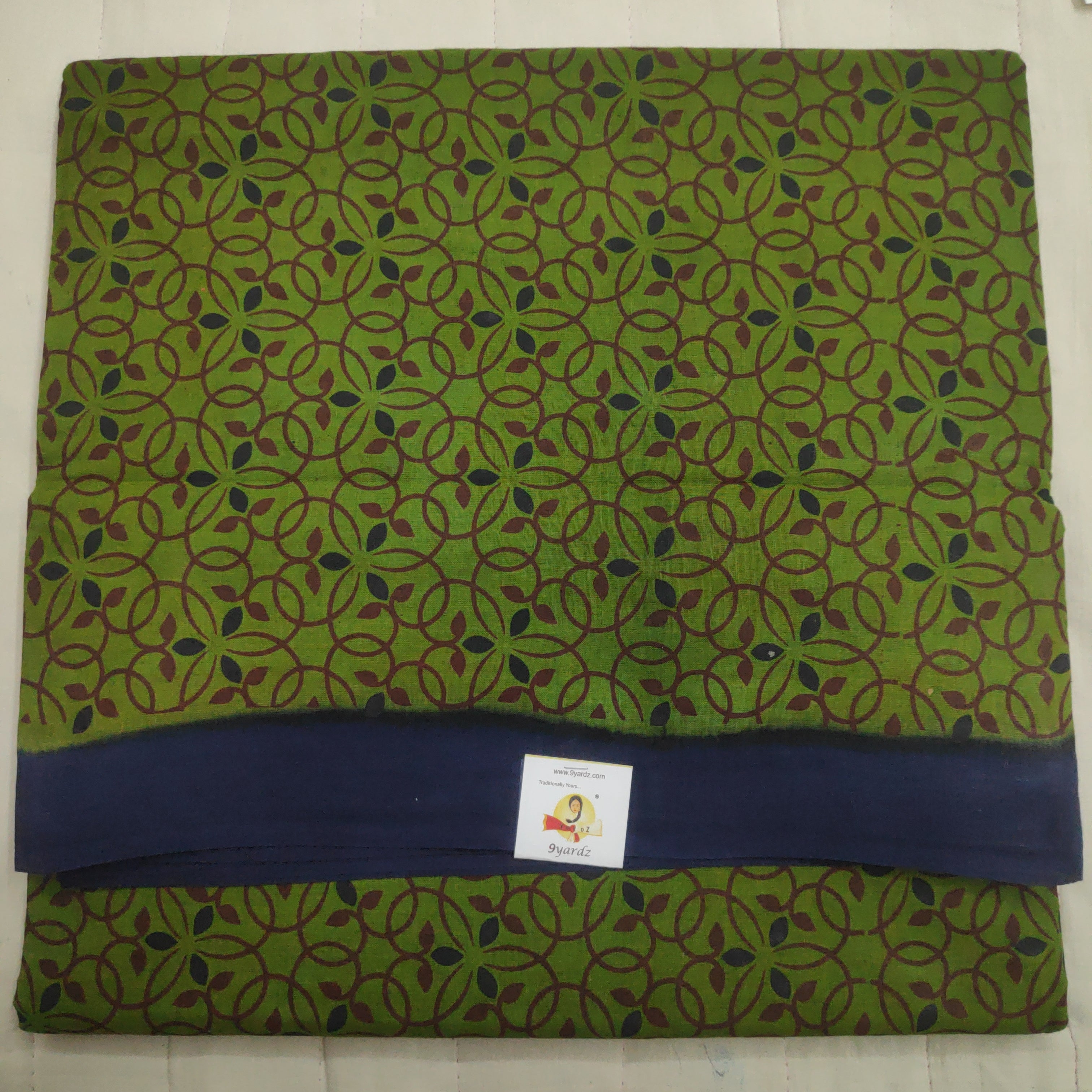 Sungudi cotton 10.5 yards madisar