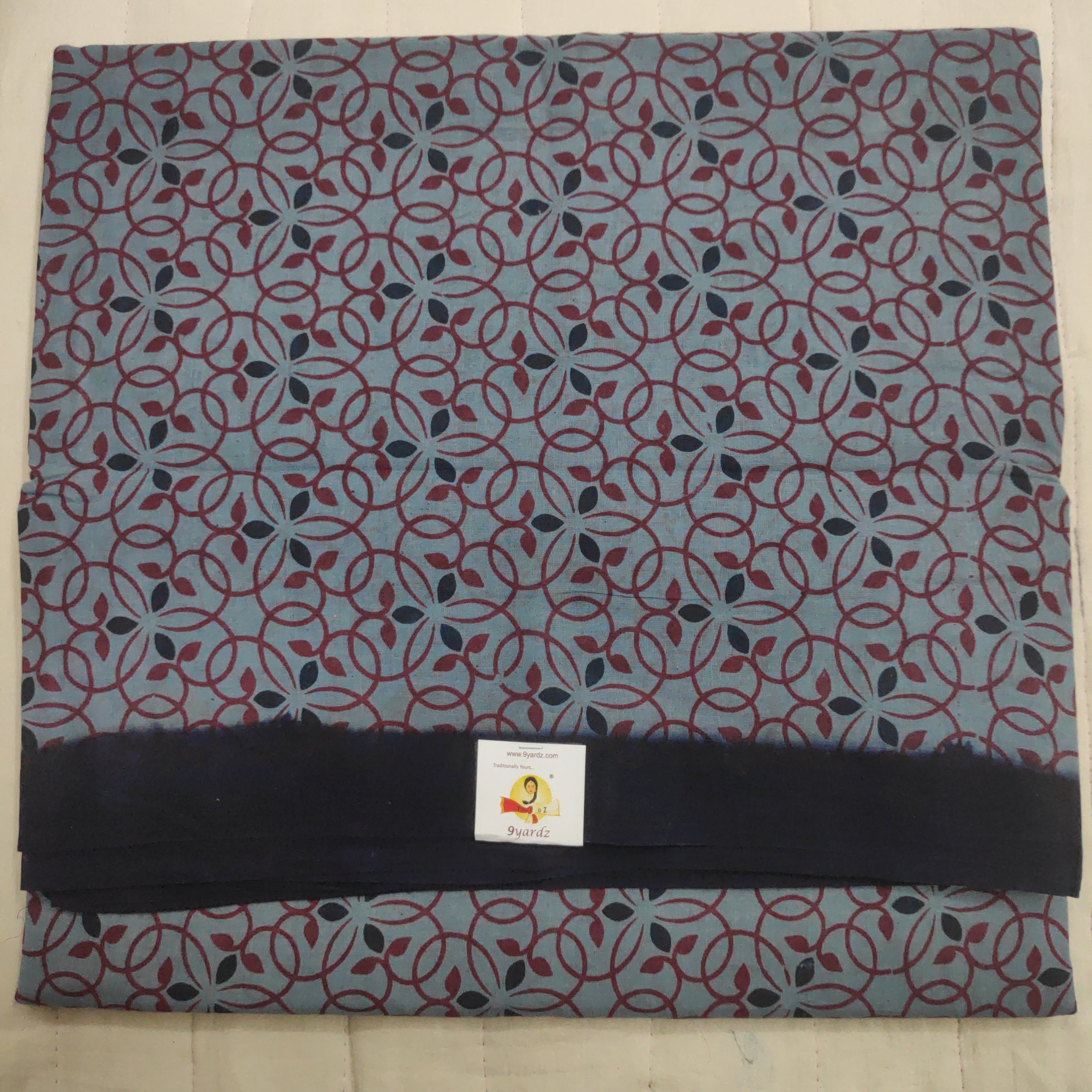Sungudi cotton 10.5 yards madisar