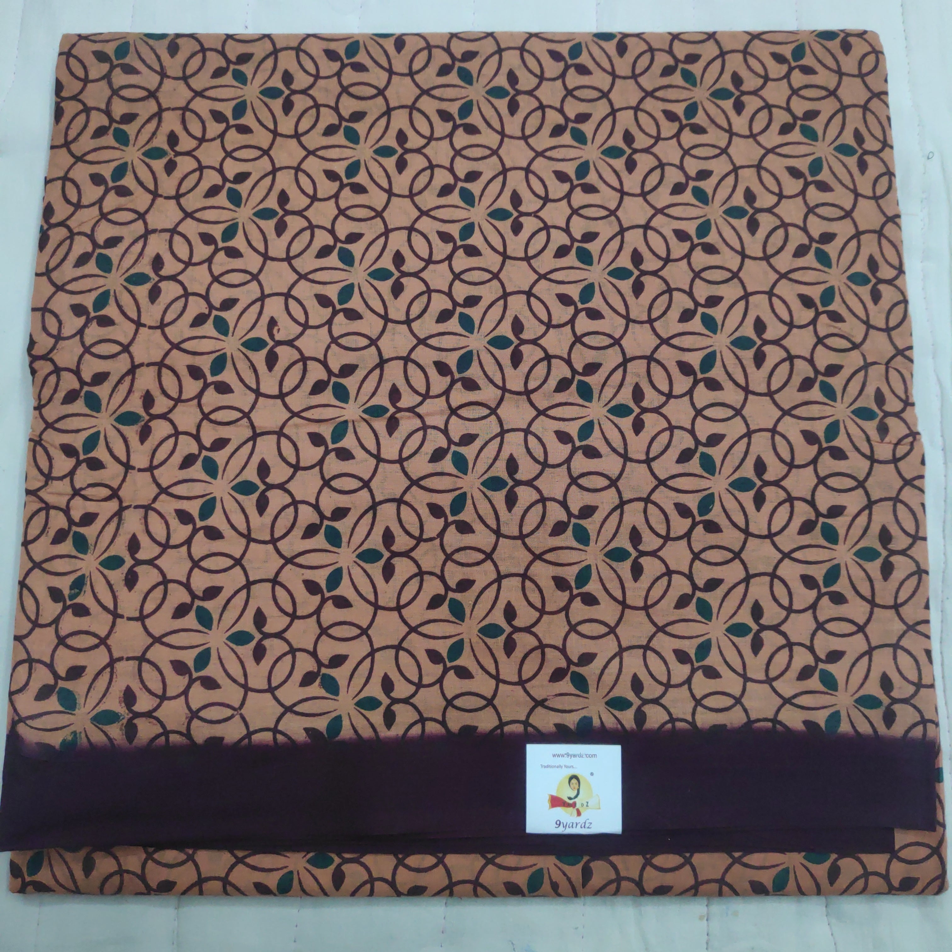 Sungudi cotton 10.5 yards madisar