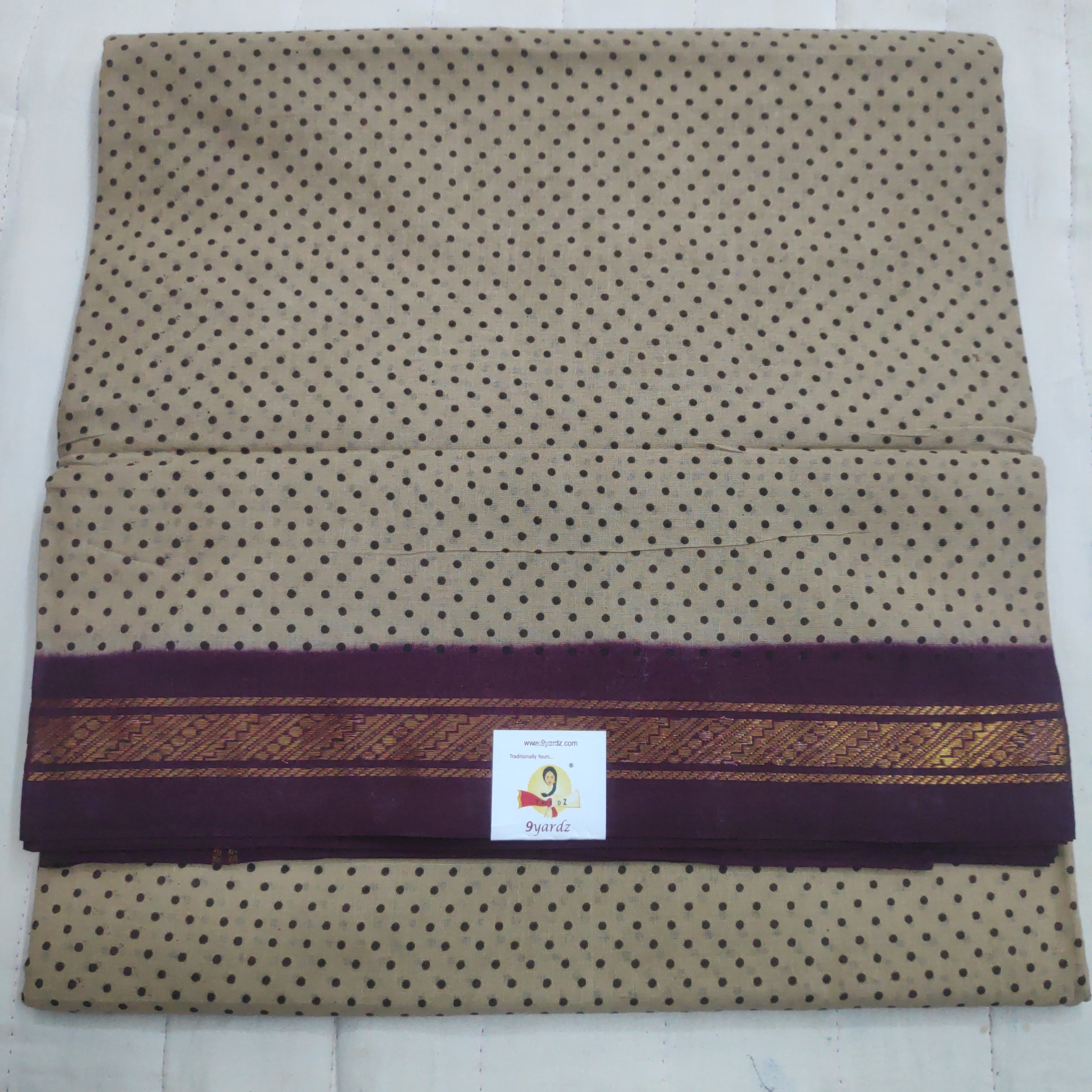Sungudi cotton 10.5 yards madisar