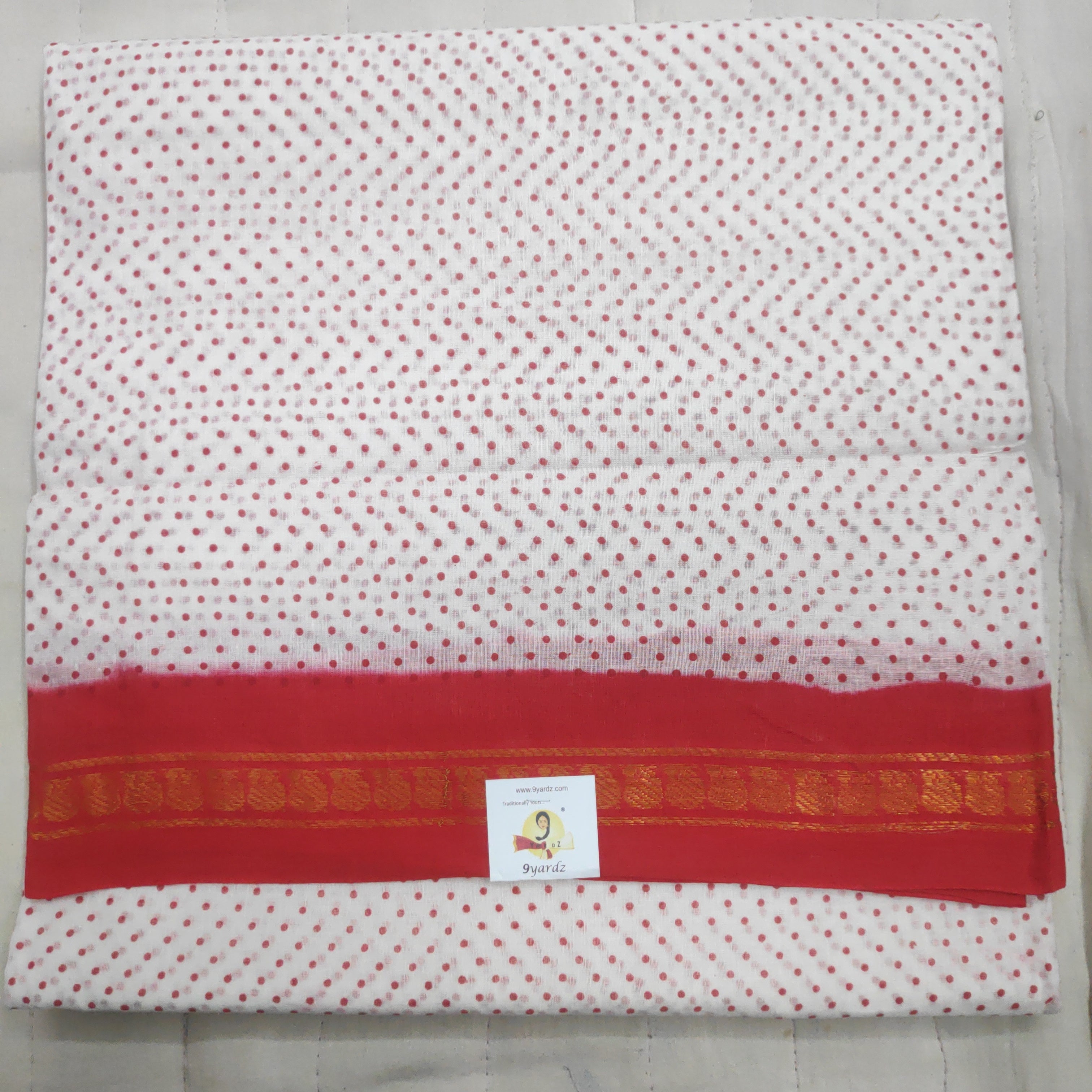 Sungudi cotton 10.5 yards madisar