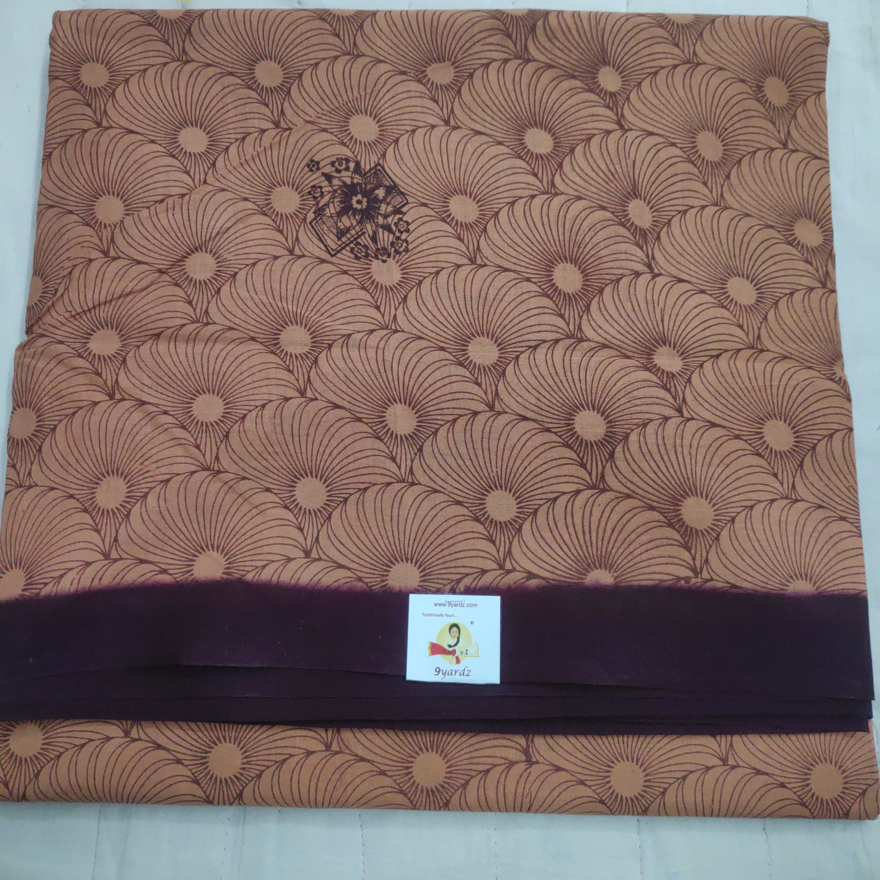 Sungudi cotton 10.5 yards madisar