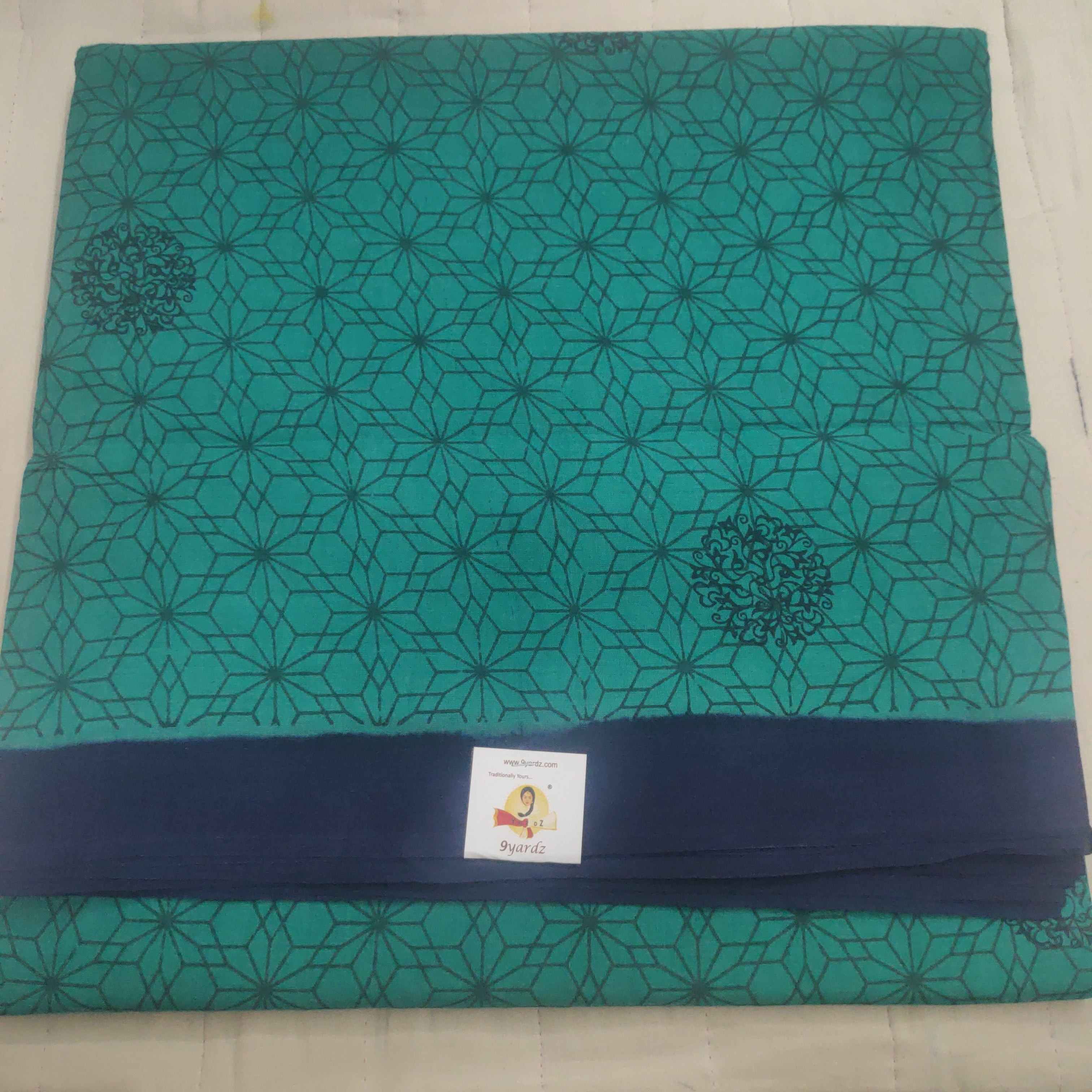 Sungudi cotton 10.5 yards madisar