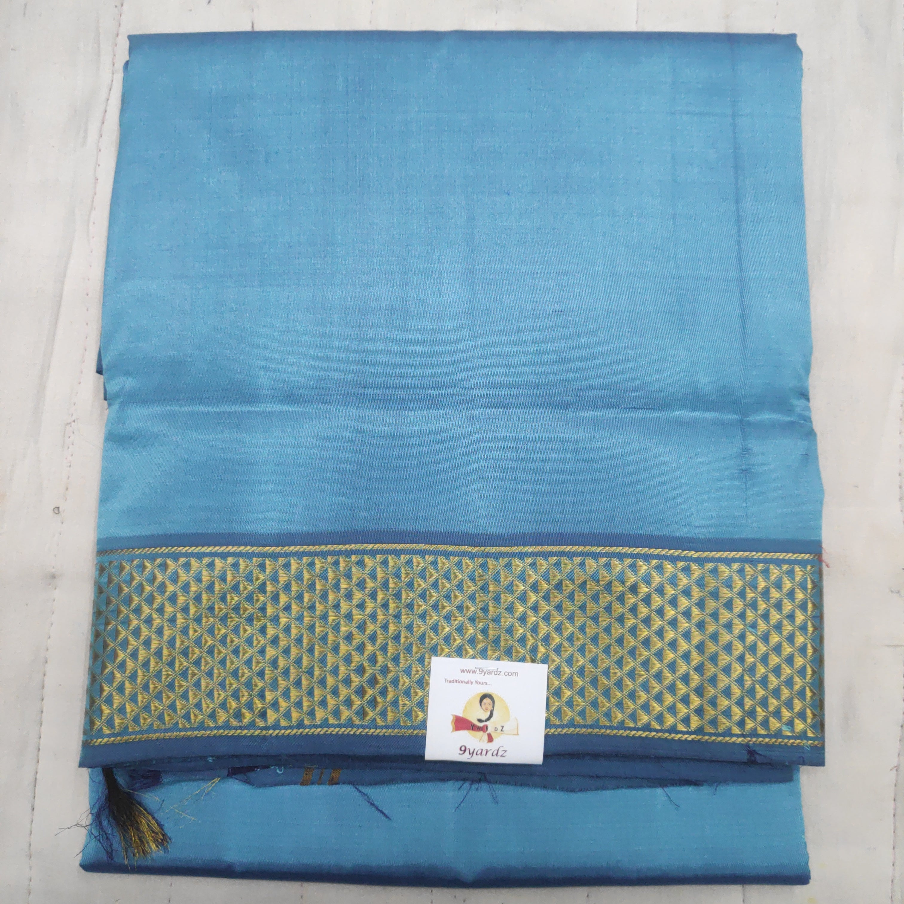 Pure silk 9.5yardz
