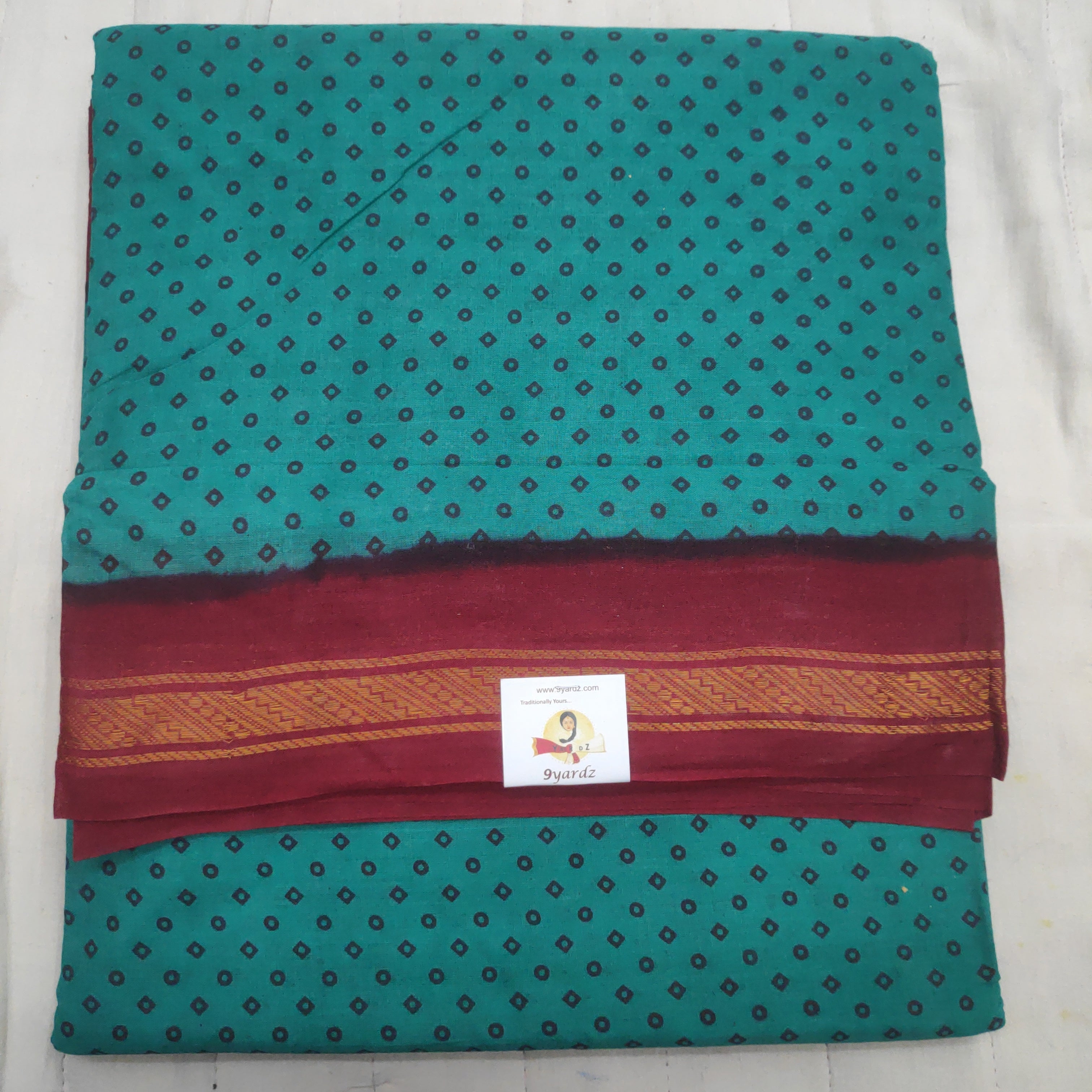 Sungudi cotton 12 yardz
