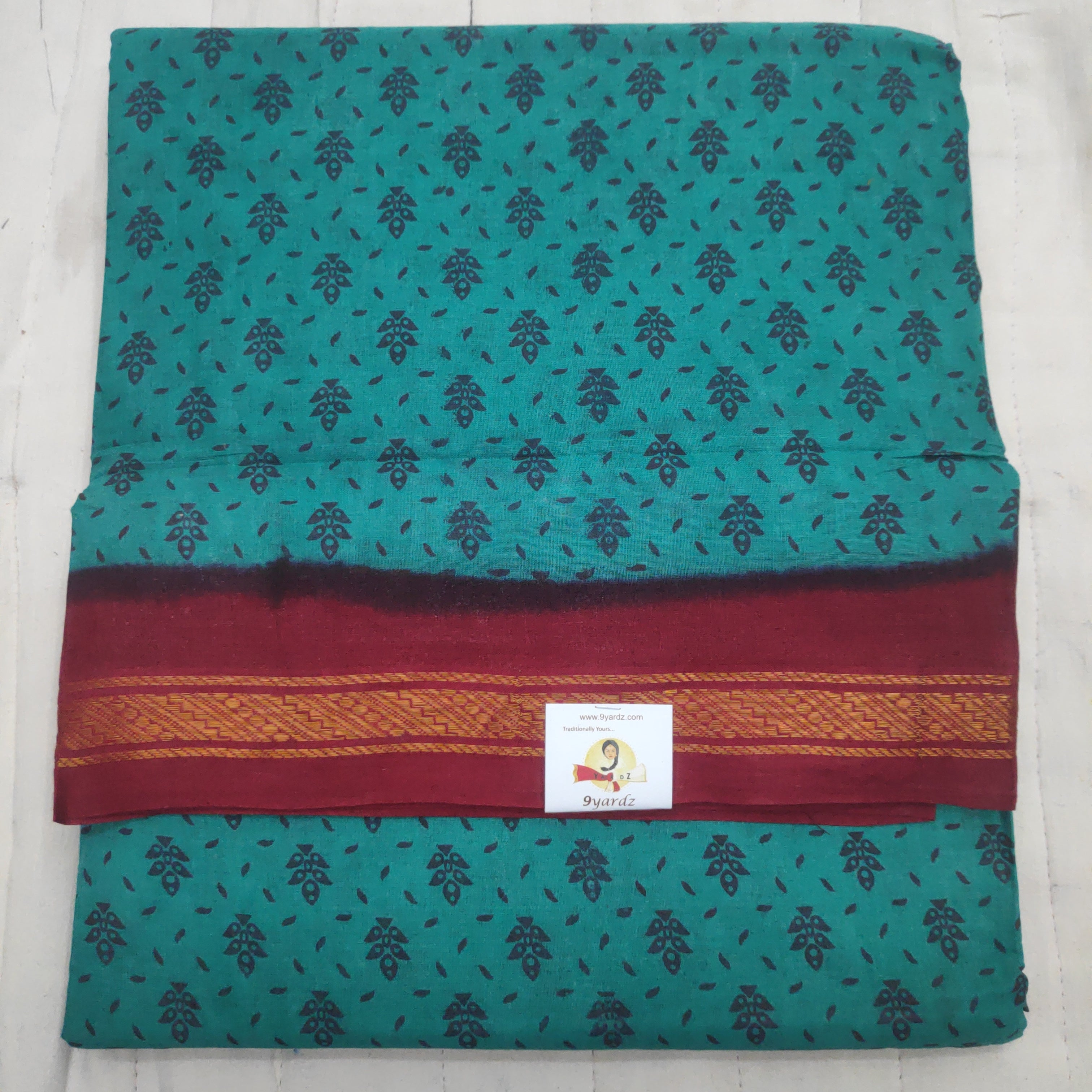 Sungudi cotton 12 yardz
