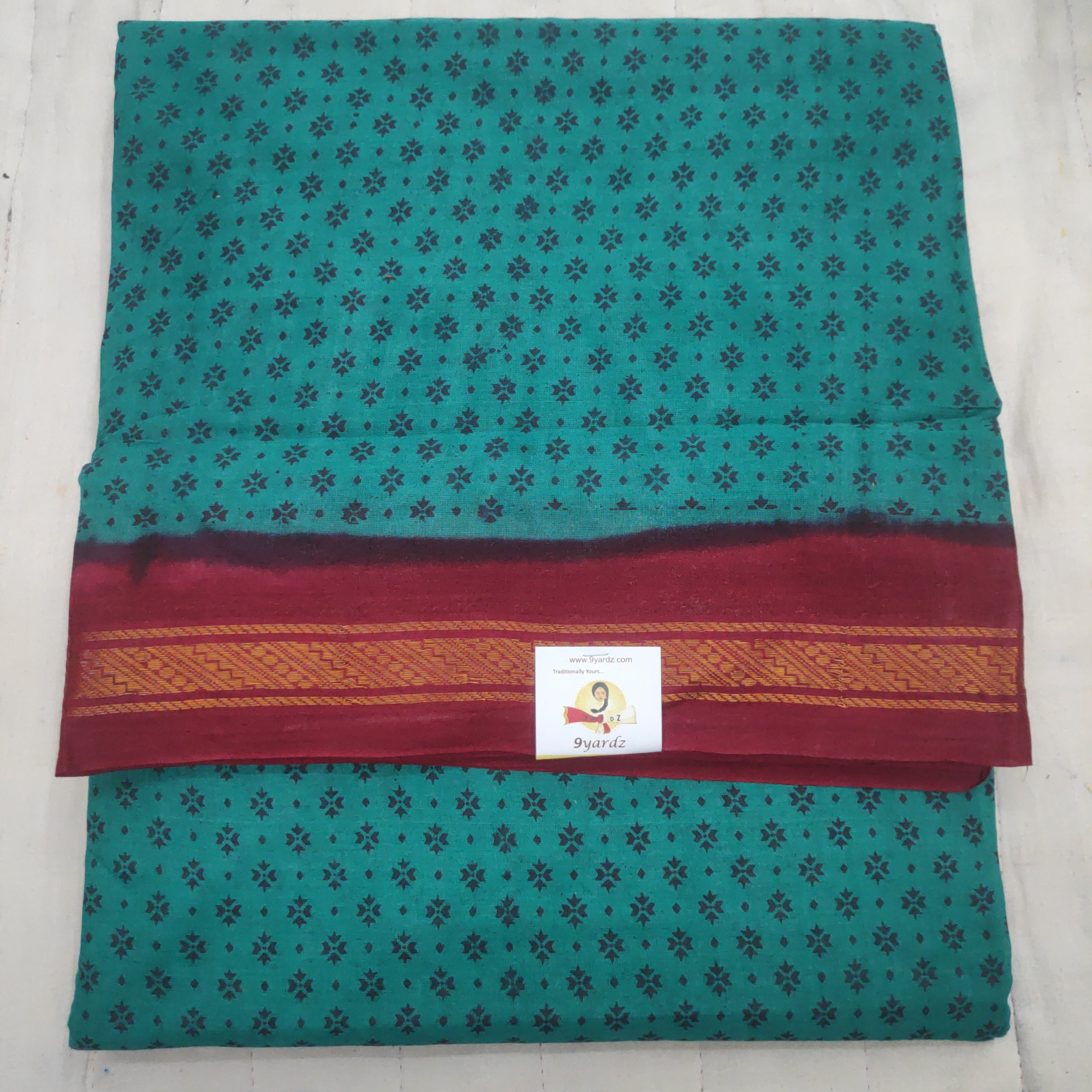 Sungudi cotton 12 yardz