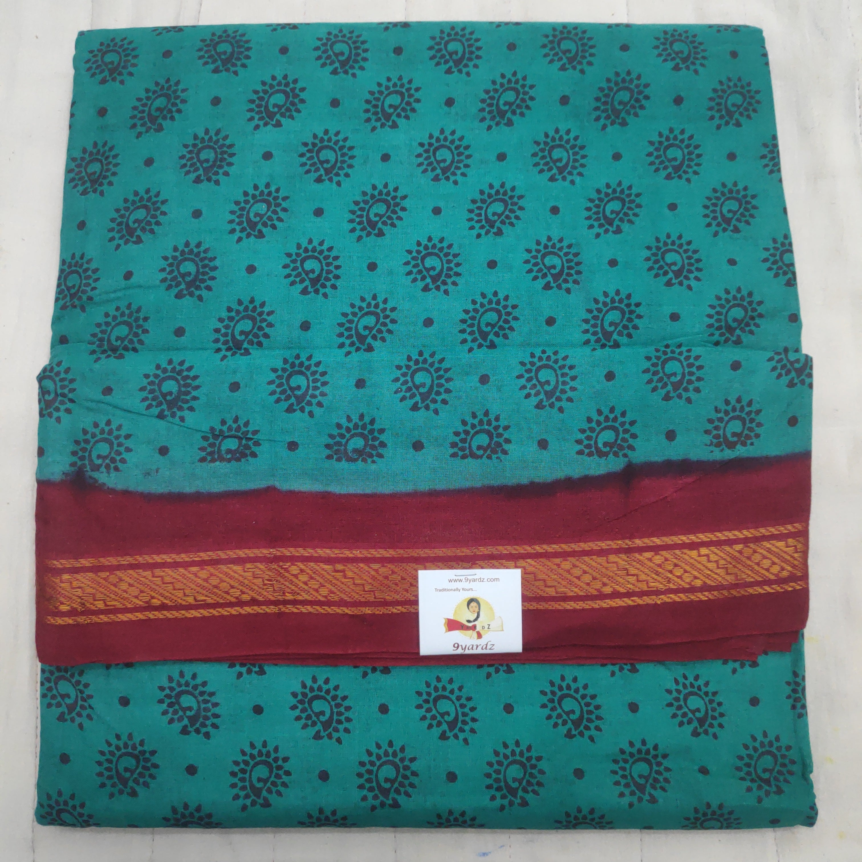 Sungudi cotton 12 yardz