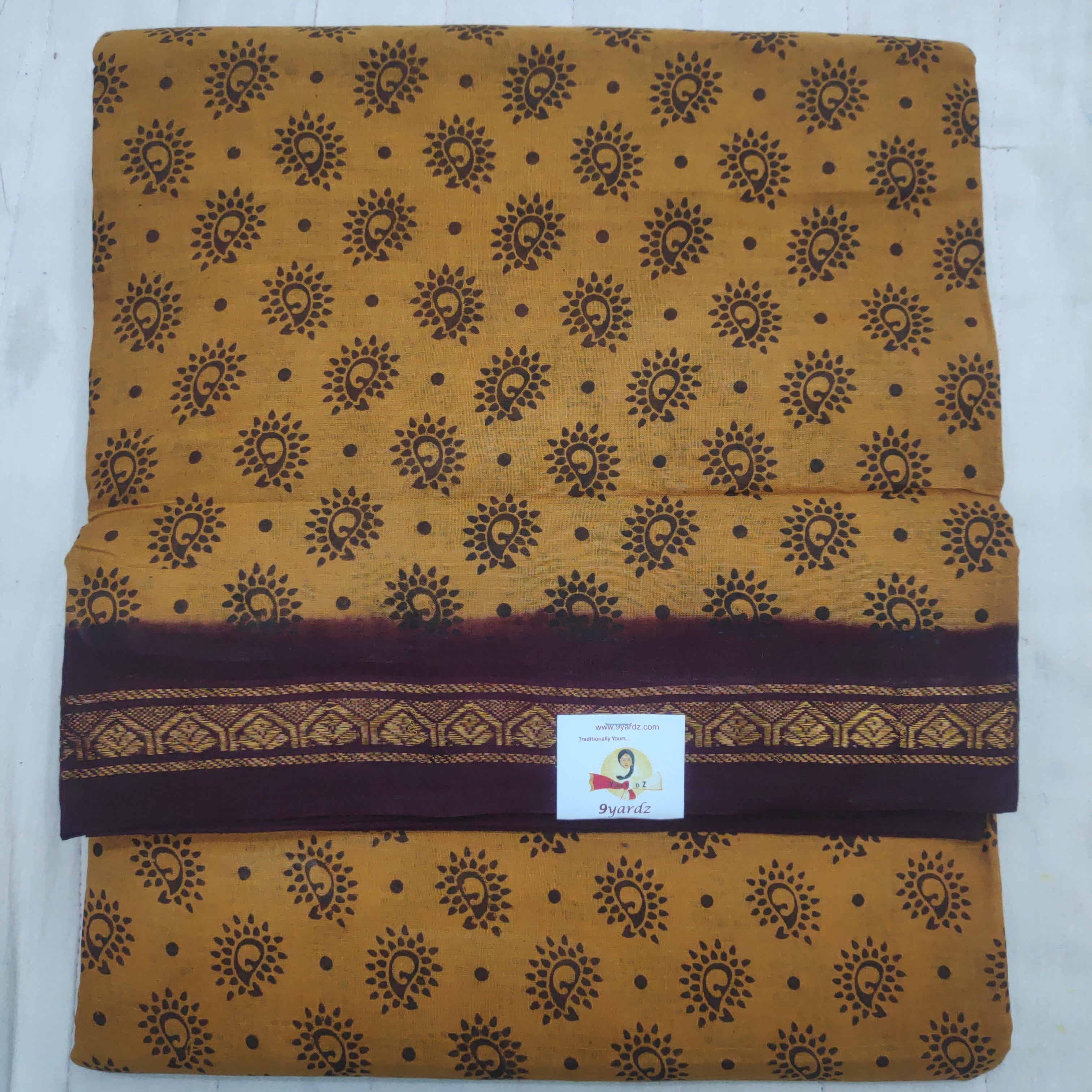 Sungudi cotton 12 yardz
