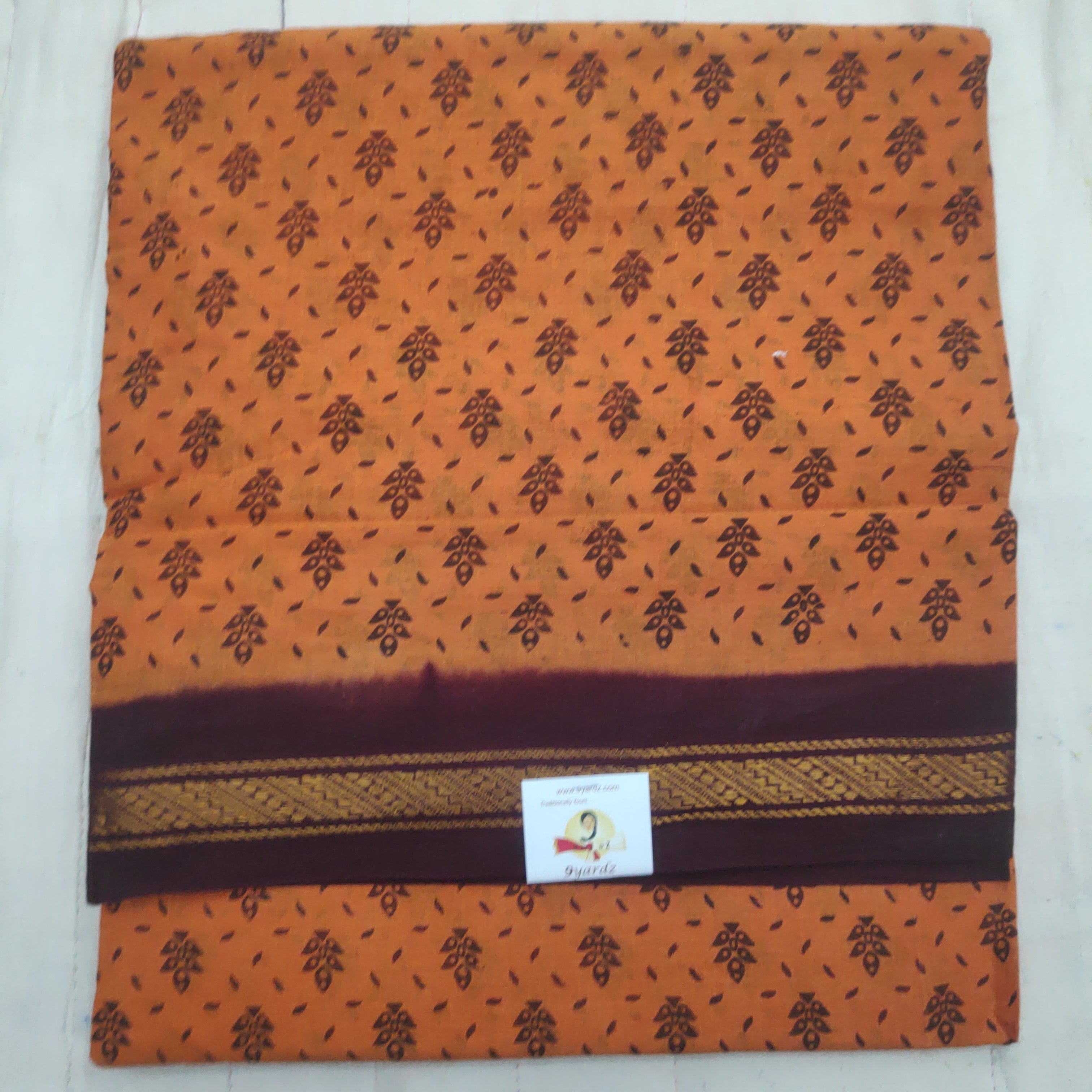 Sungudi cotton 12 yardz