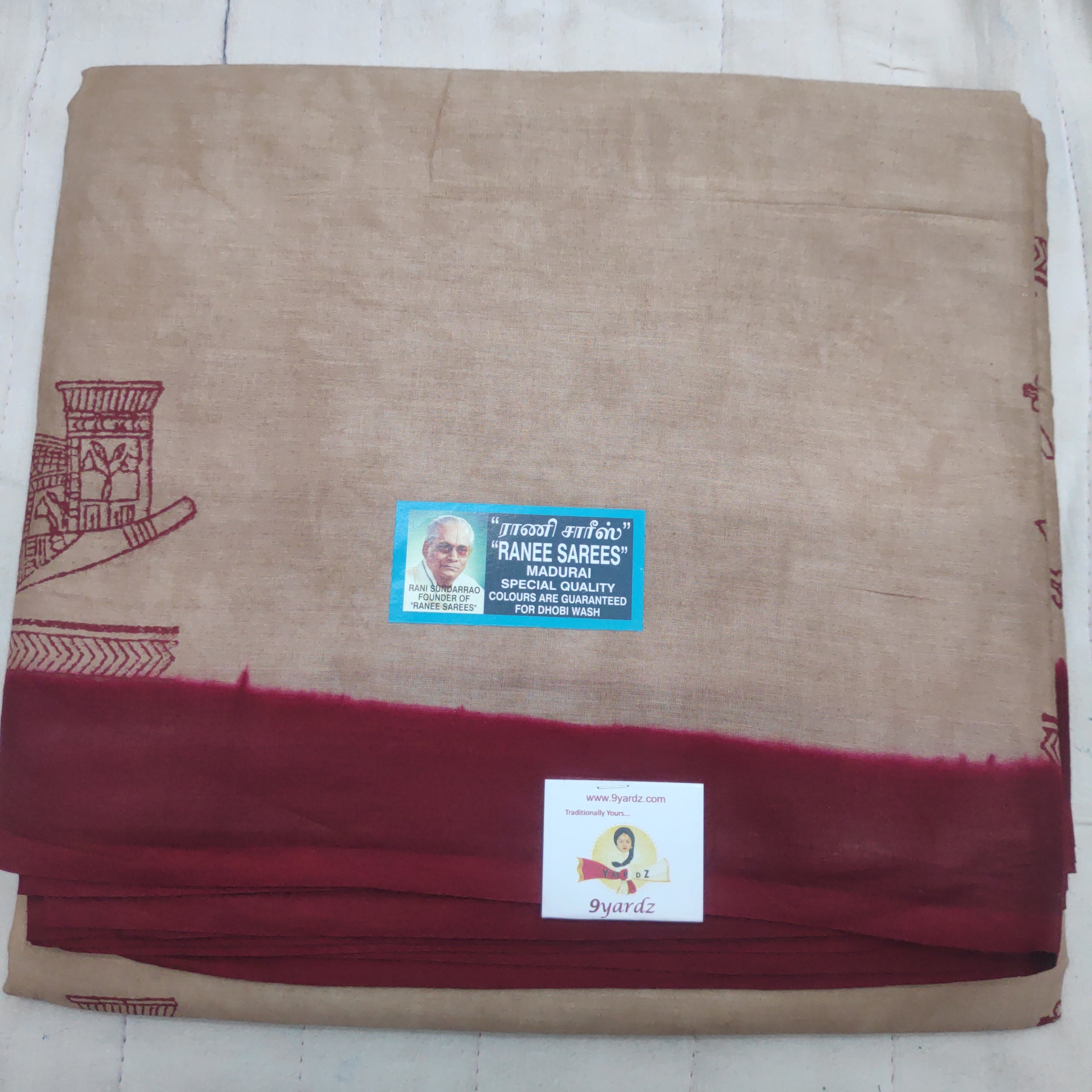 Ranee voyal saree 10.5yardz(9.8mtrs)