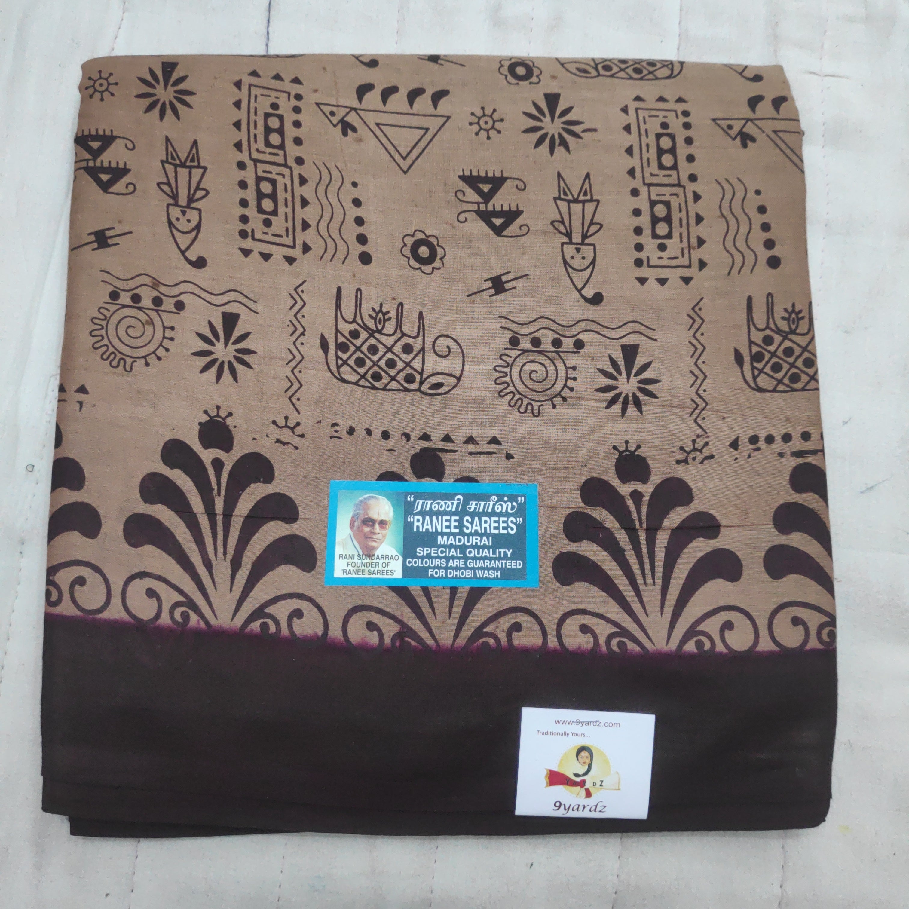 Ranee voyal saree 10.5yardz(9.8mtrs)