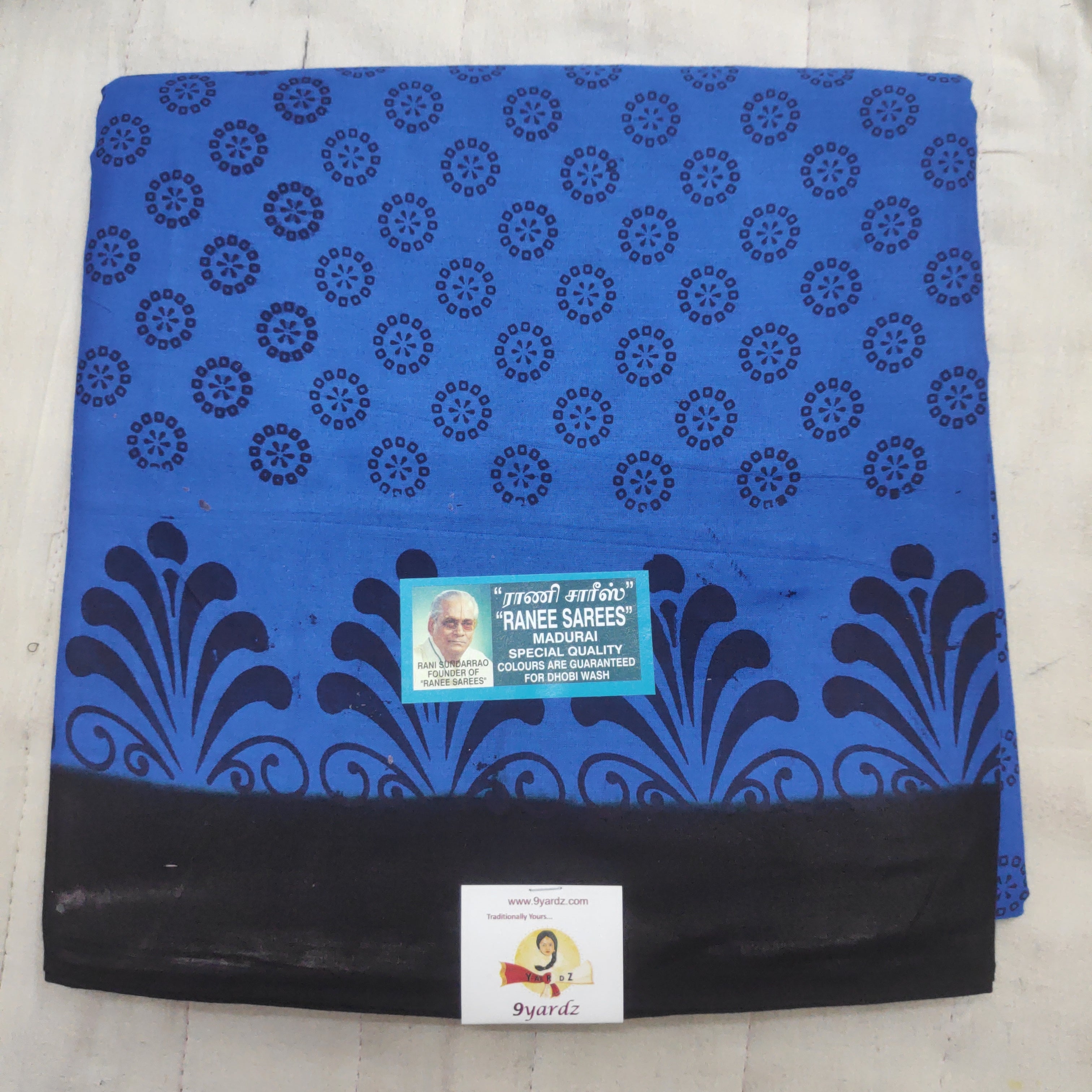 Ranee voyal saree 9.5yardz(8.8mtrs)