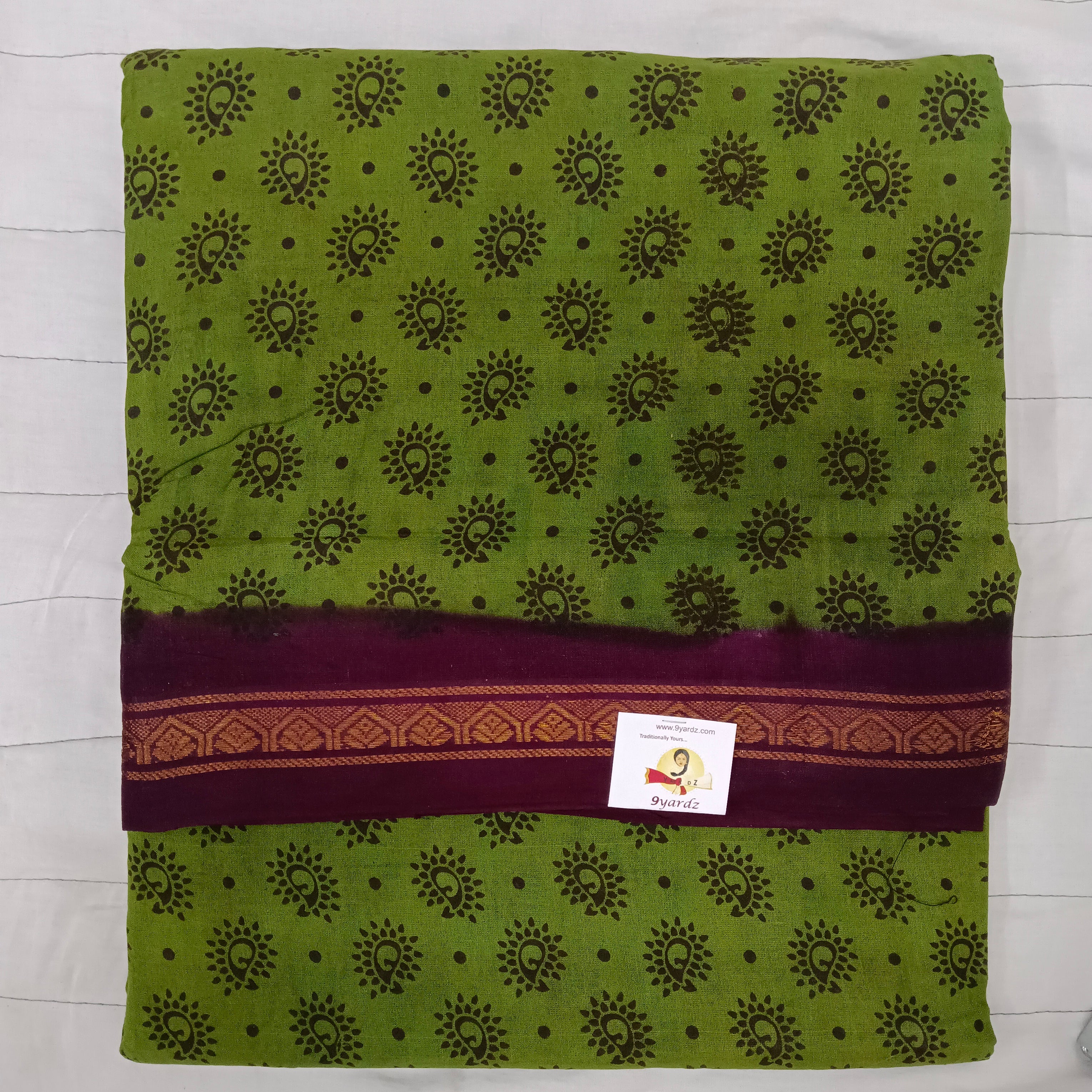 Sungudi cotton 12 yardz