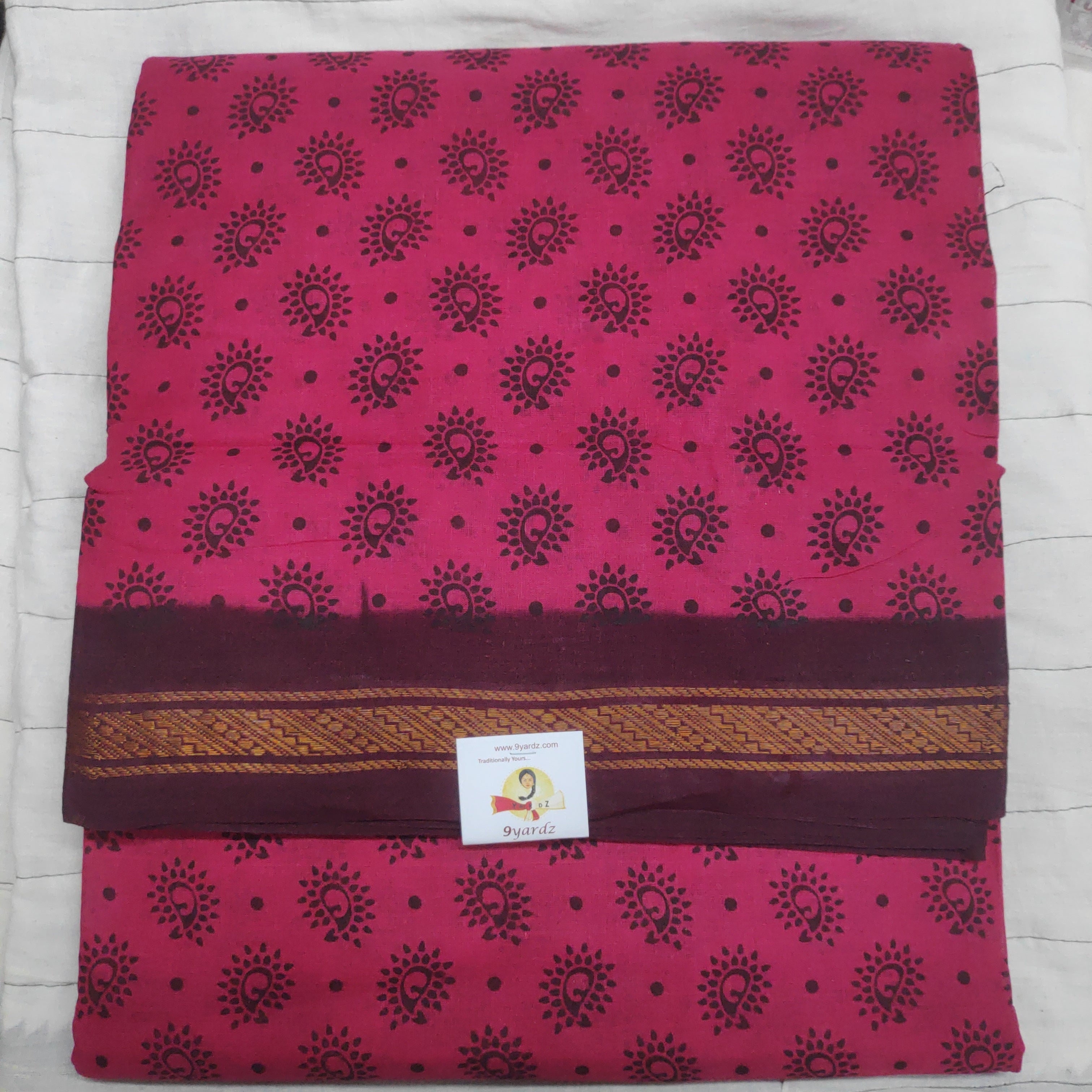 Sungudi cotton 12 yardz