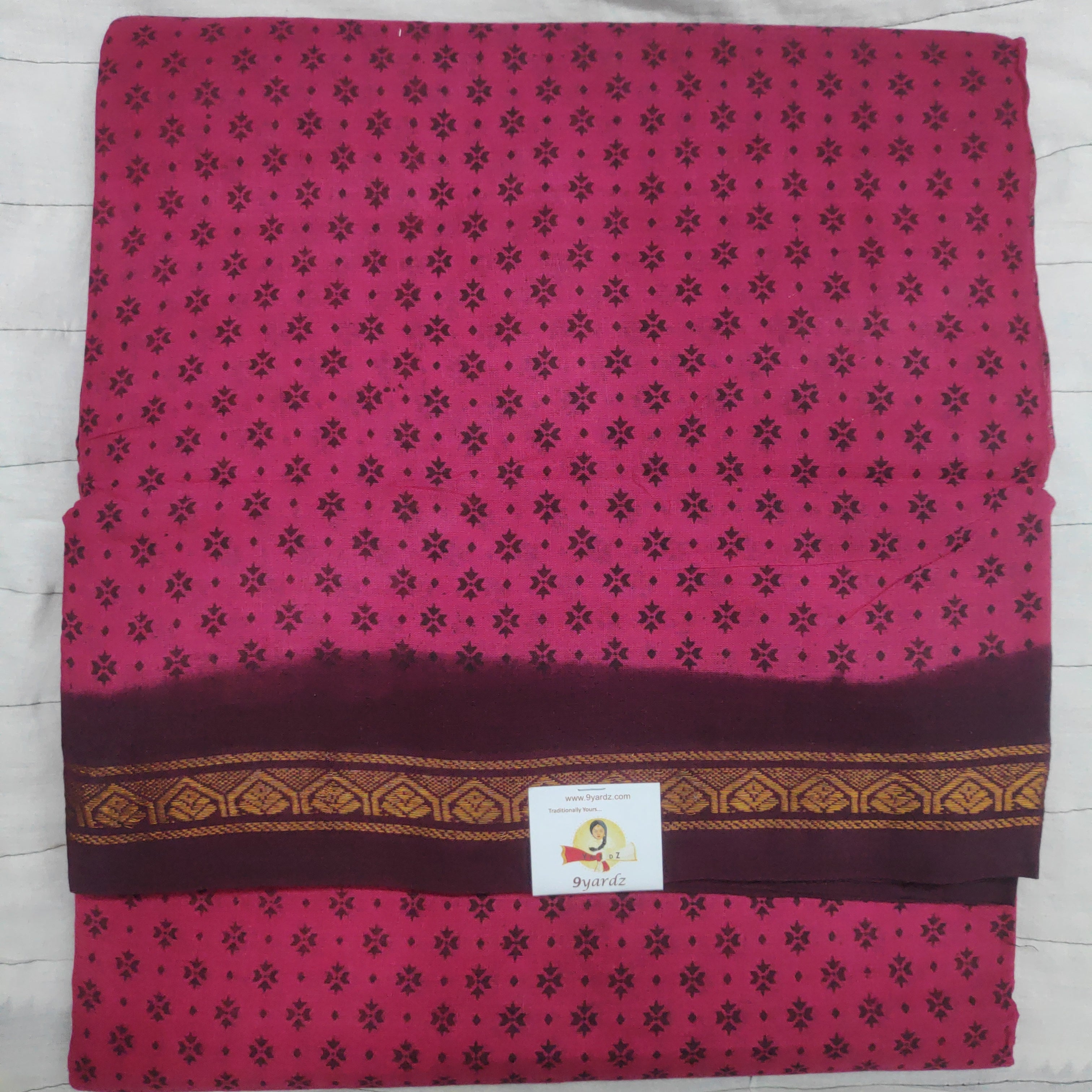 Sungudi cotton 12 yardz