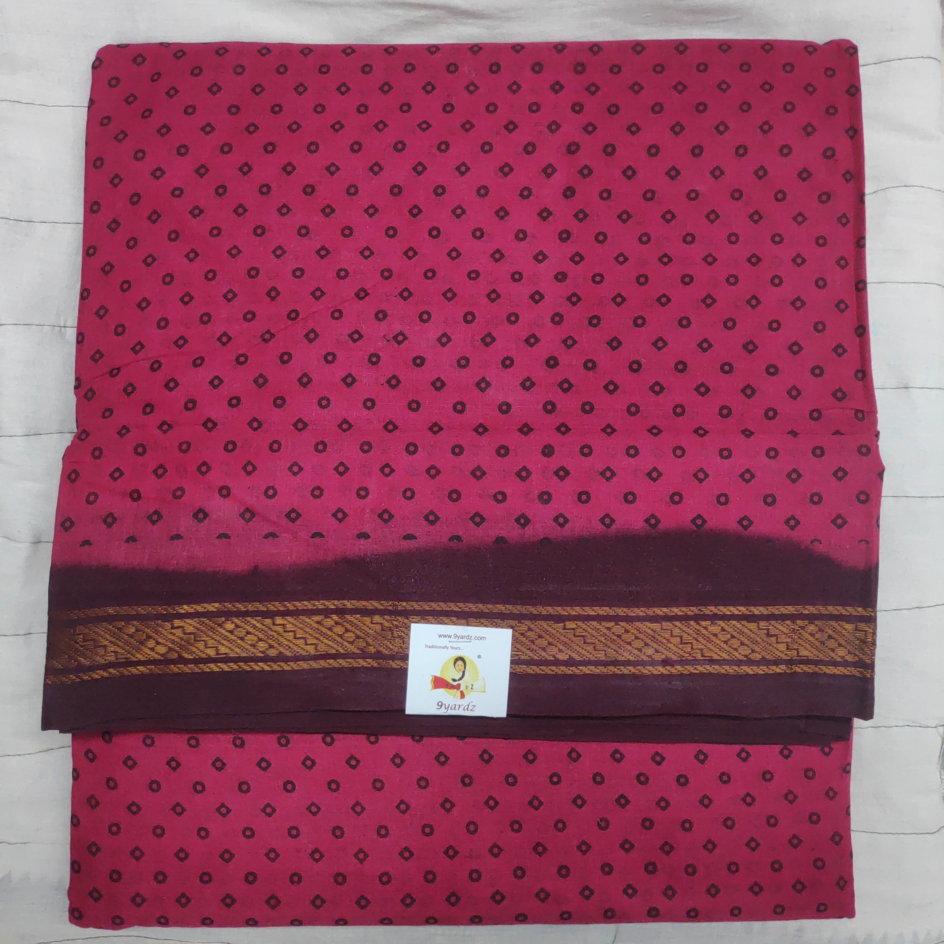 Sungudi cotton 12 yardz