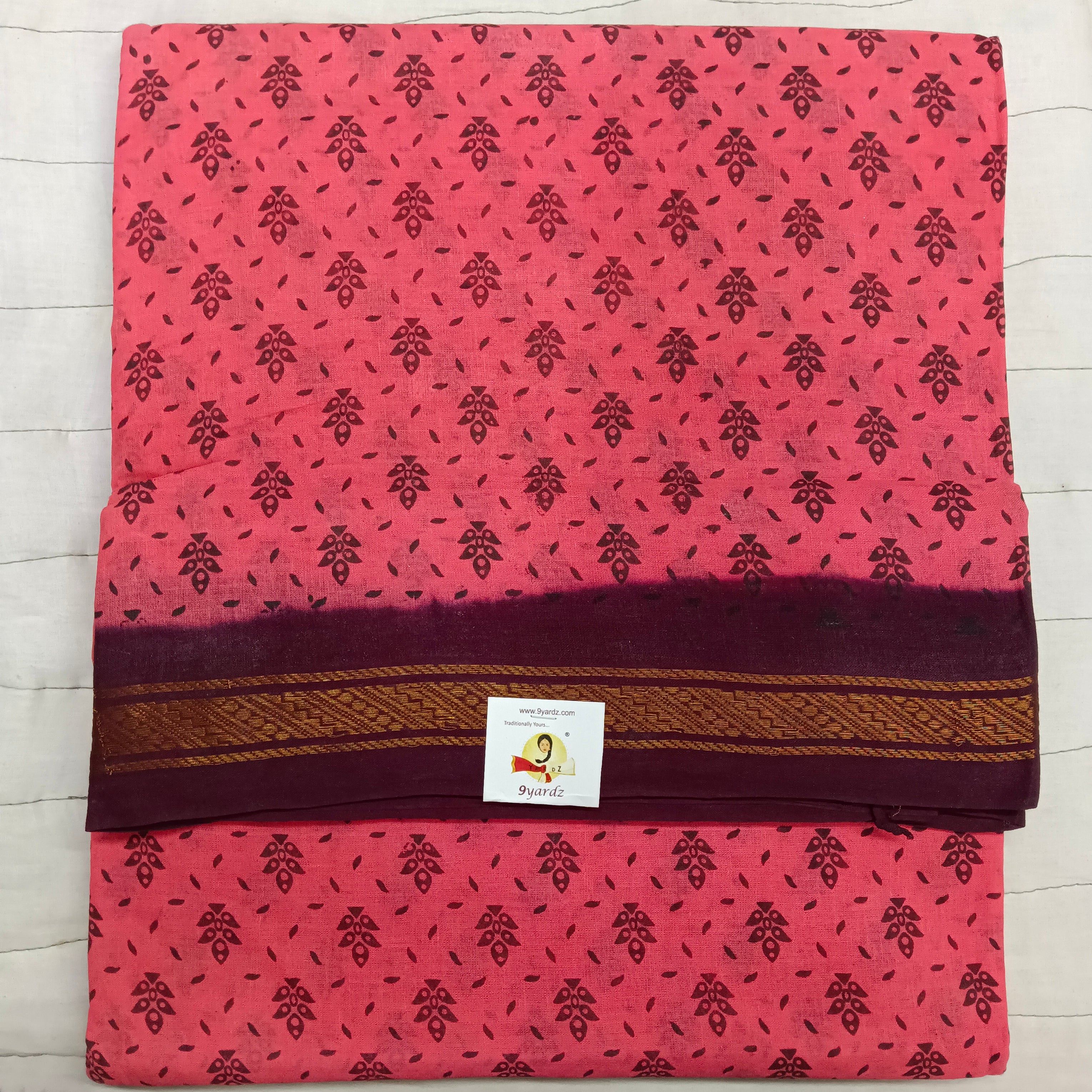 Sungudi cotton 12 yardz