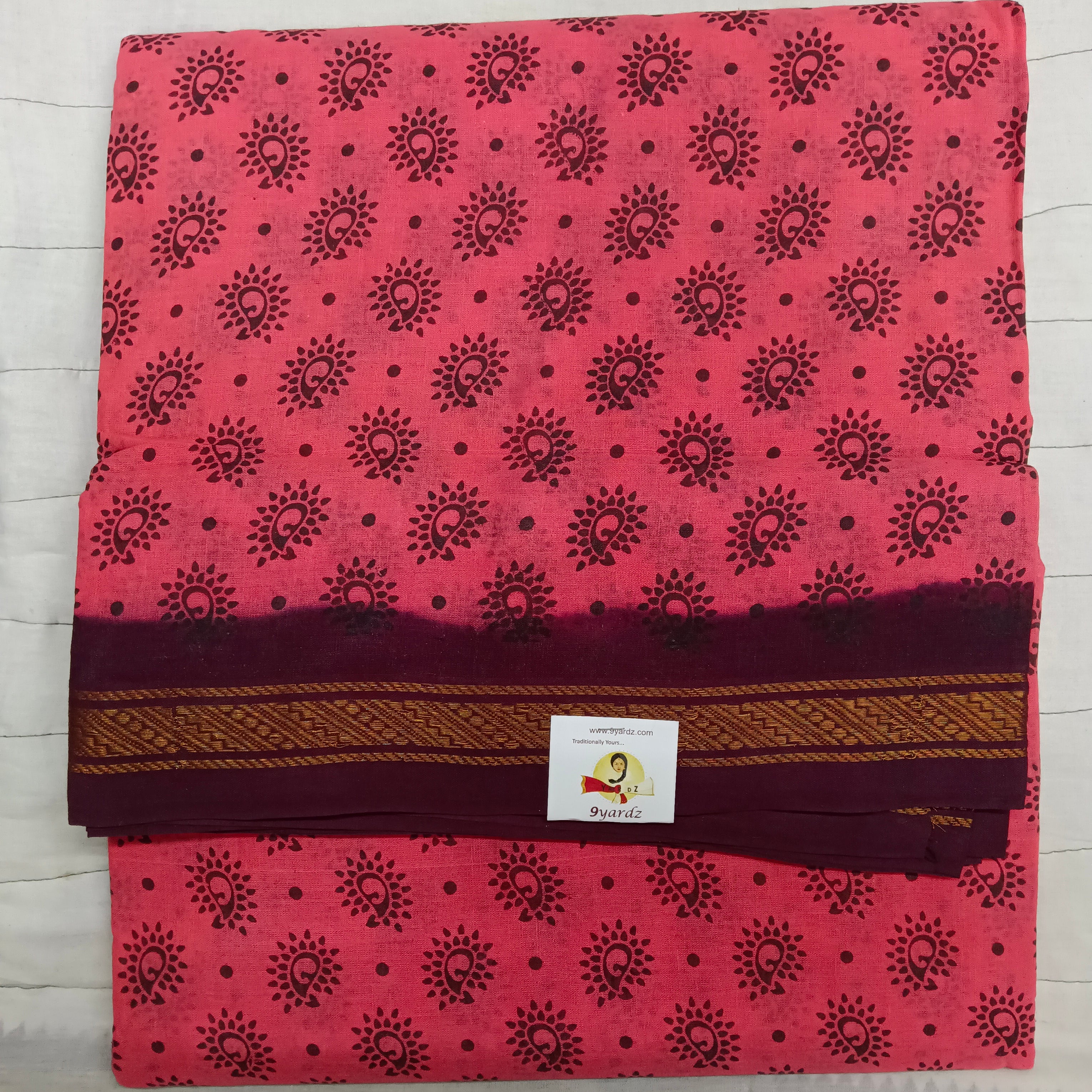 Sungudi cotton 12 yardz