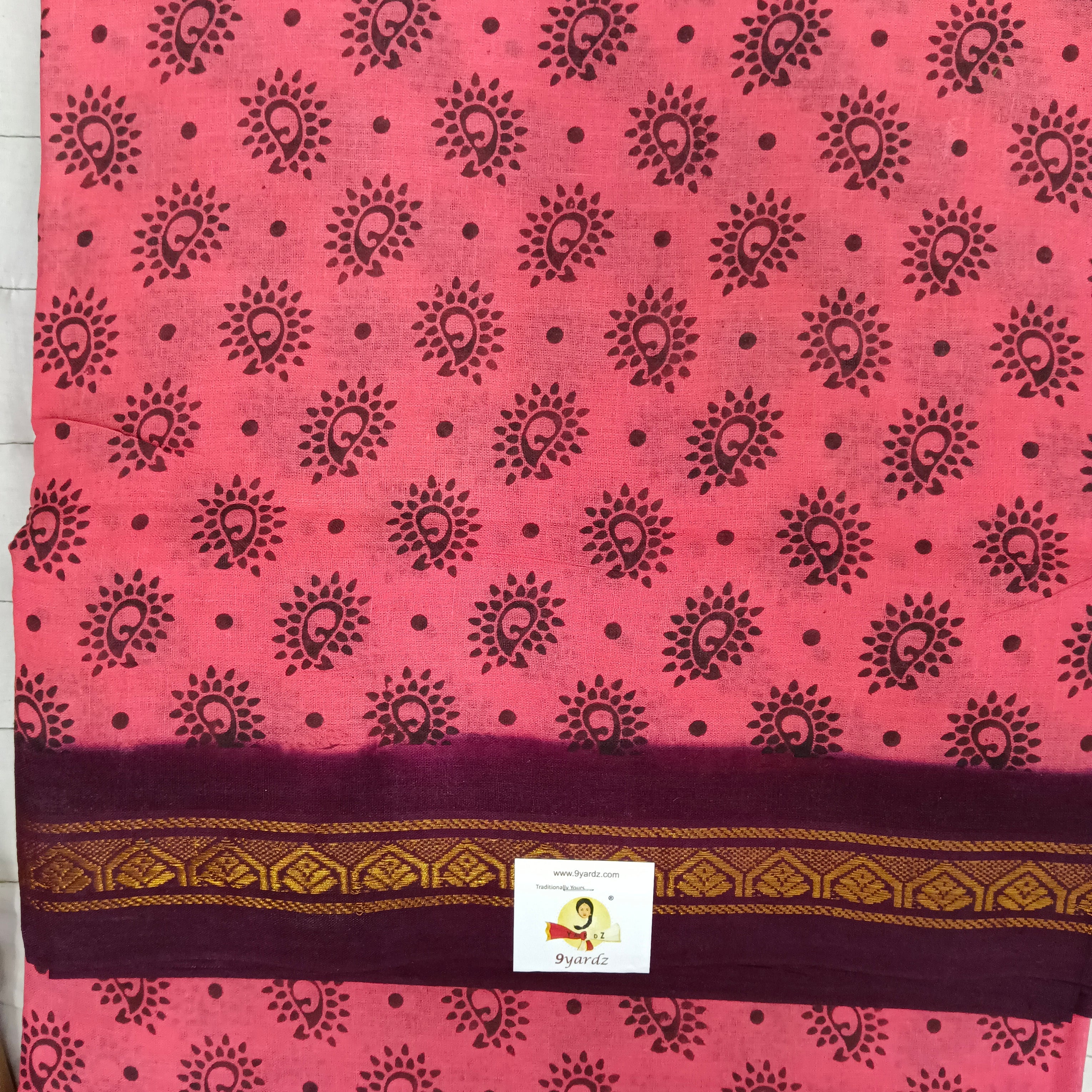 Sungudi cotton 12 yardz