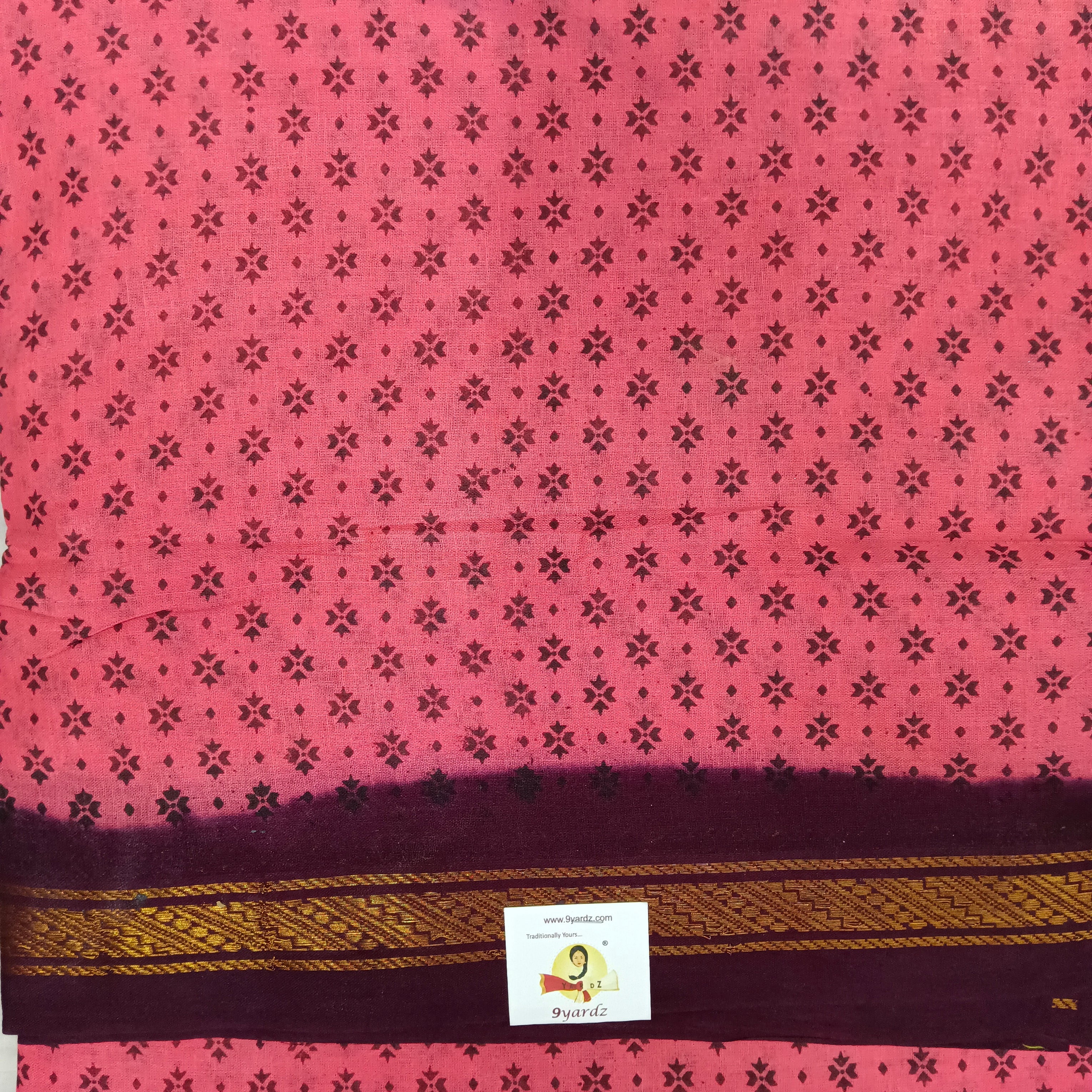 Sungudi cotton 12 yardz