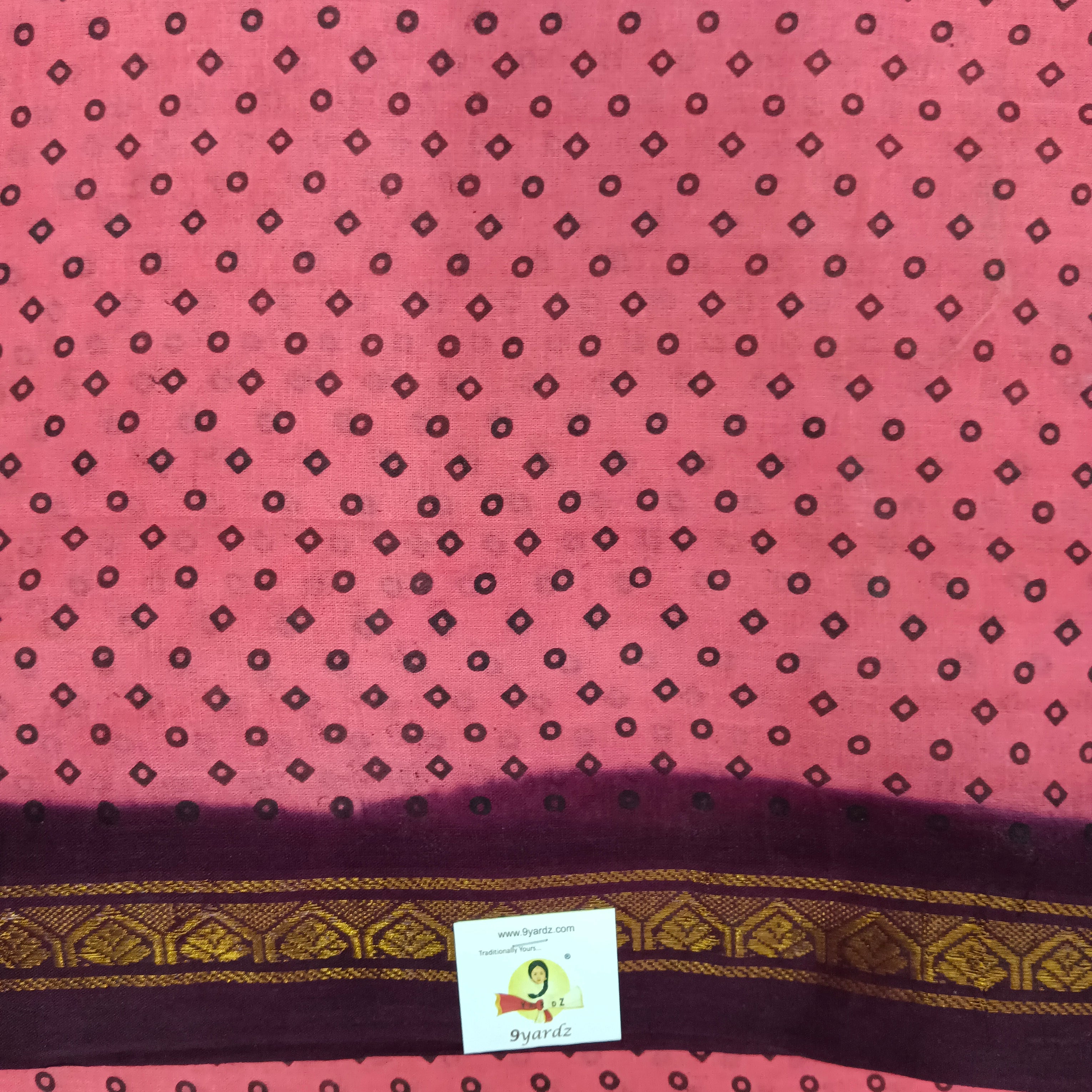 Sungudi cotton 12 yardz