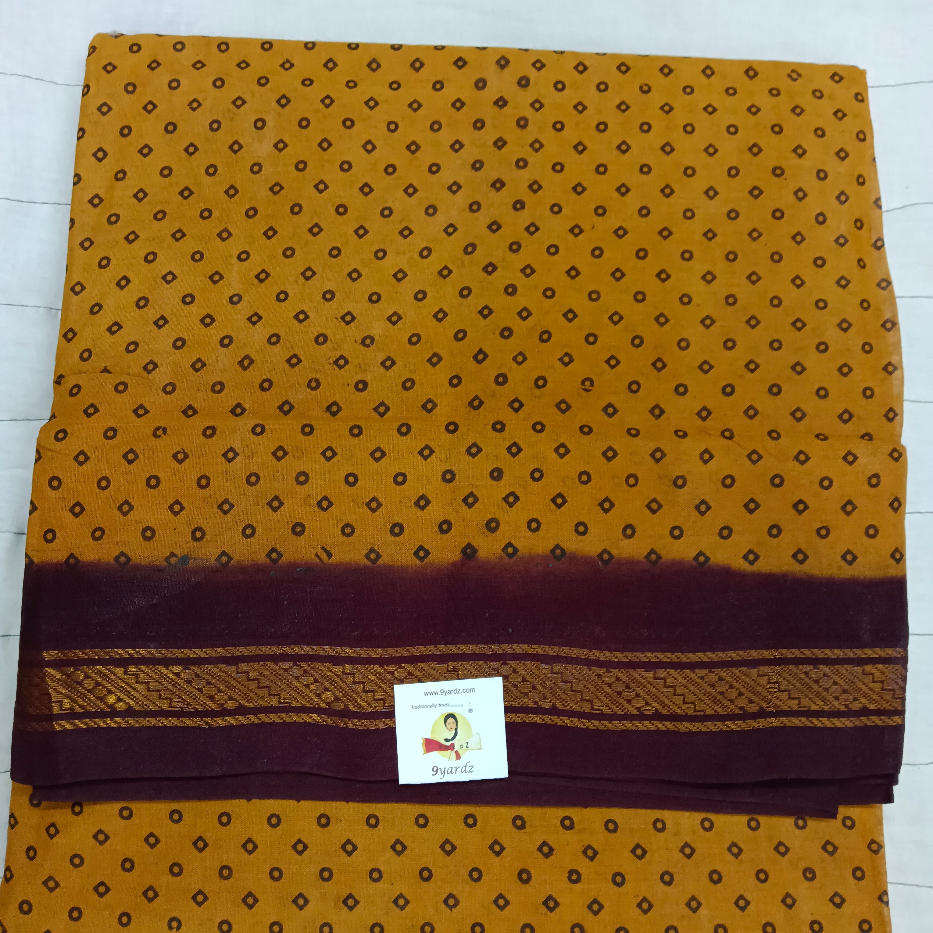 Sungudi cotton 12 yardz