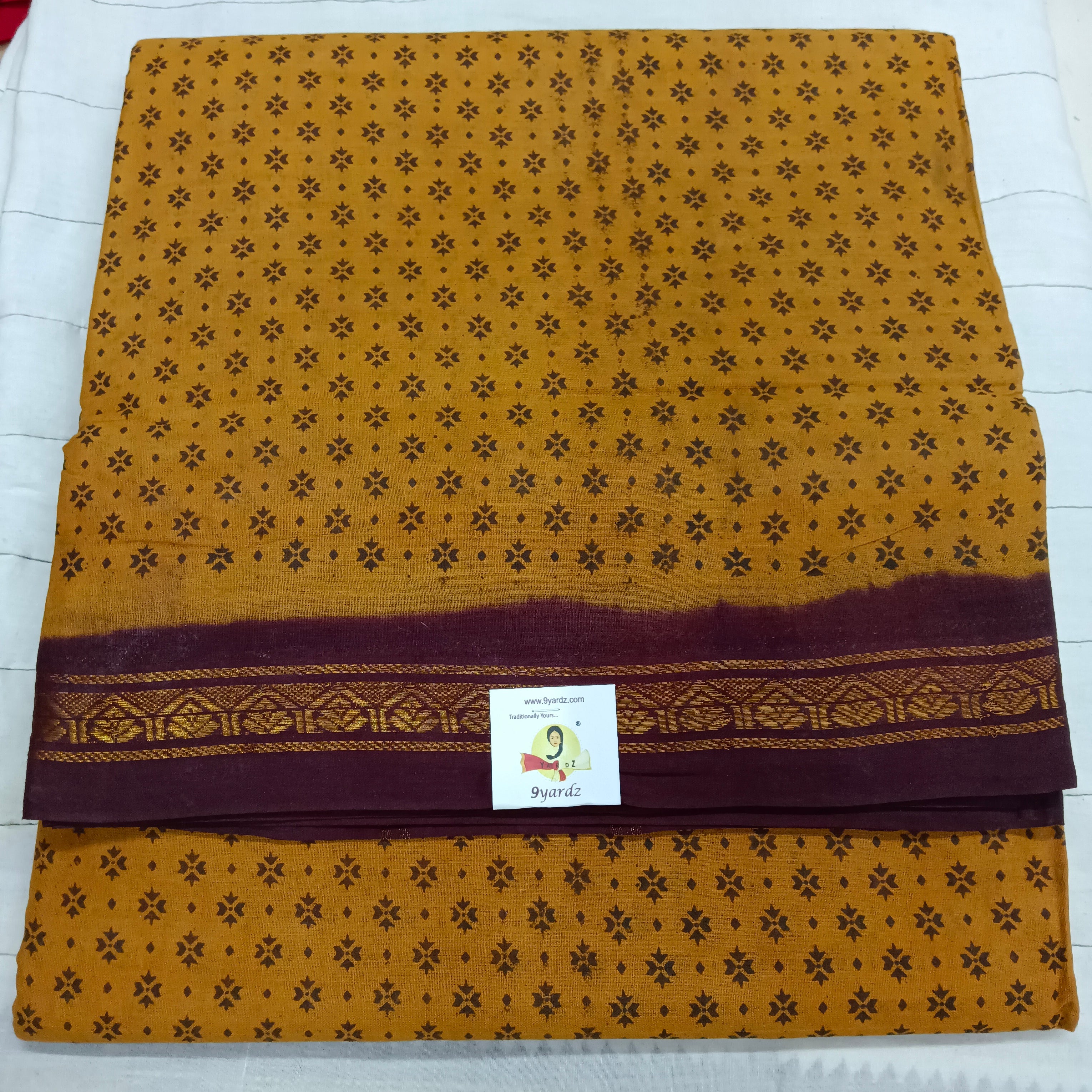 Sungudi cotton 12 yardz